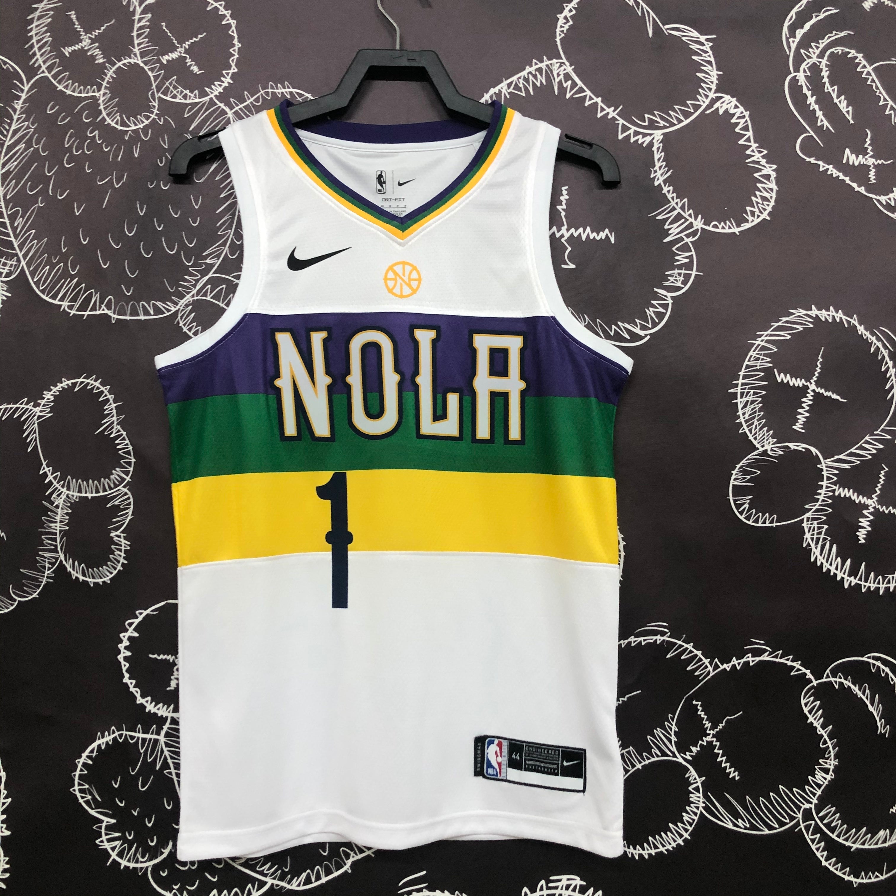 New Orleans Pelicans City Edition #1 Zion Williamson