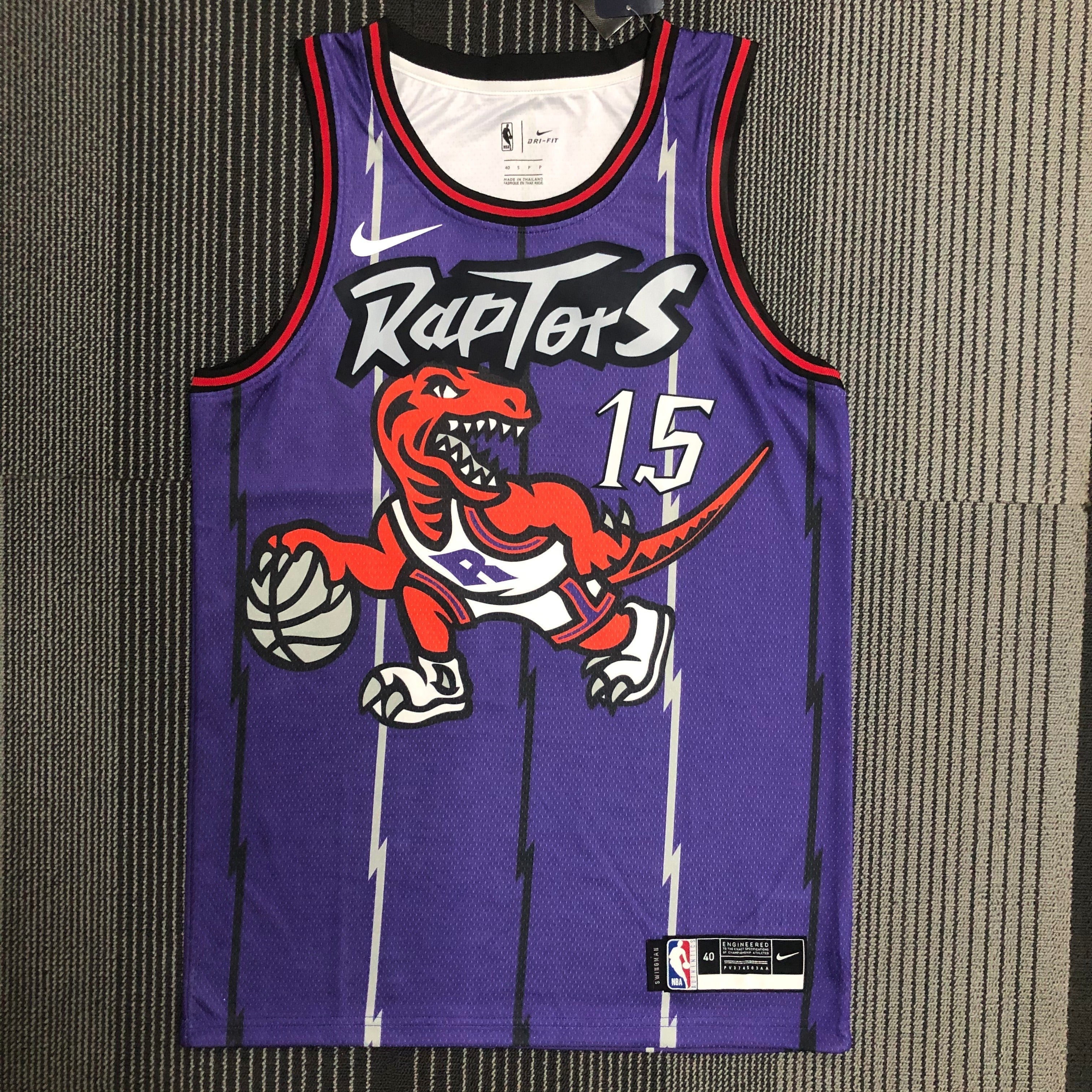 Toronto Raptors Retro #15 Vince Carter