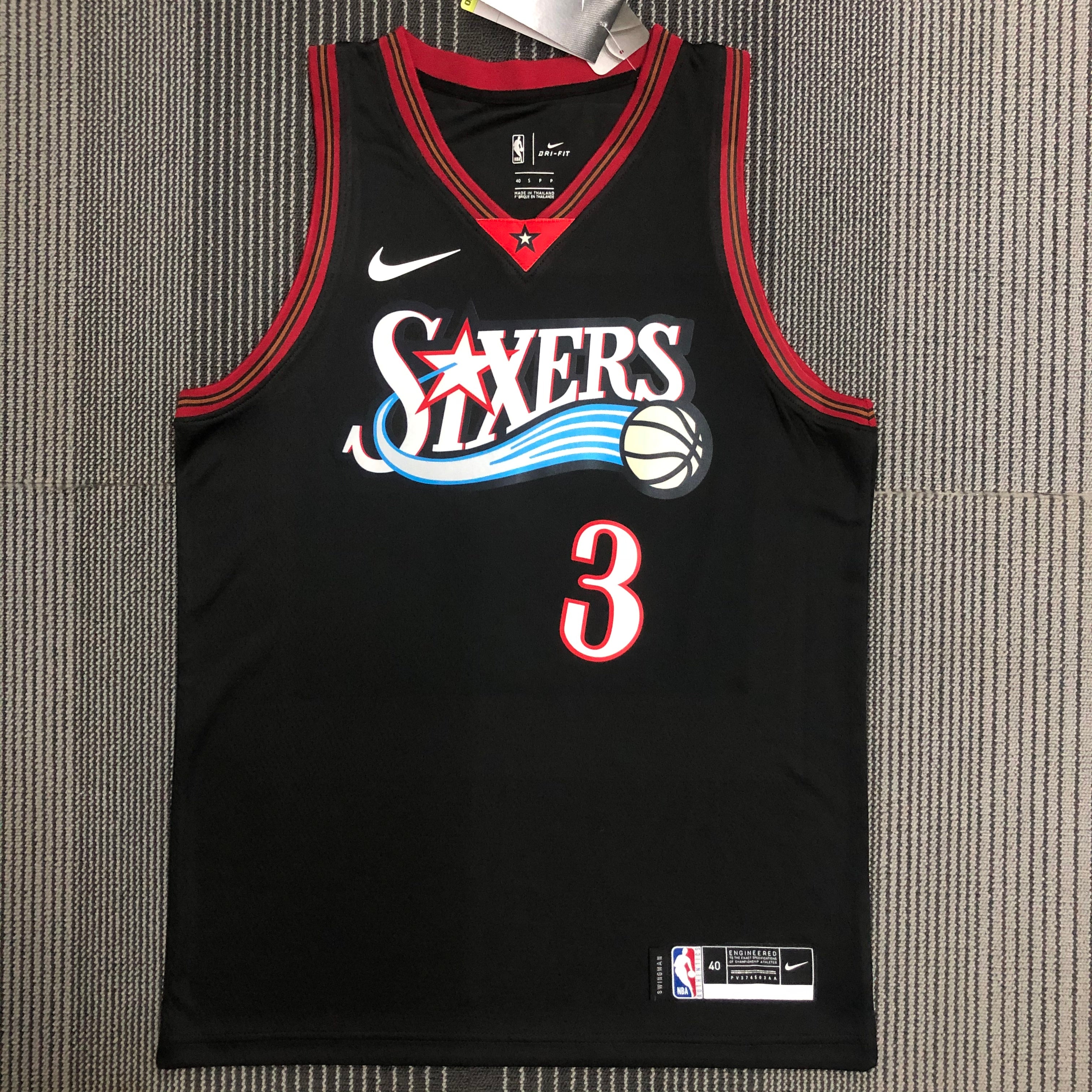 Philadelphia 76ers Retro #3 Allen Iverson