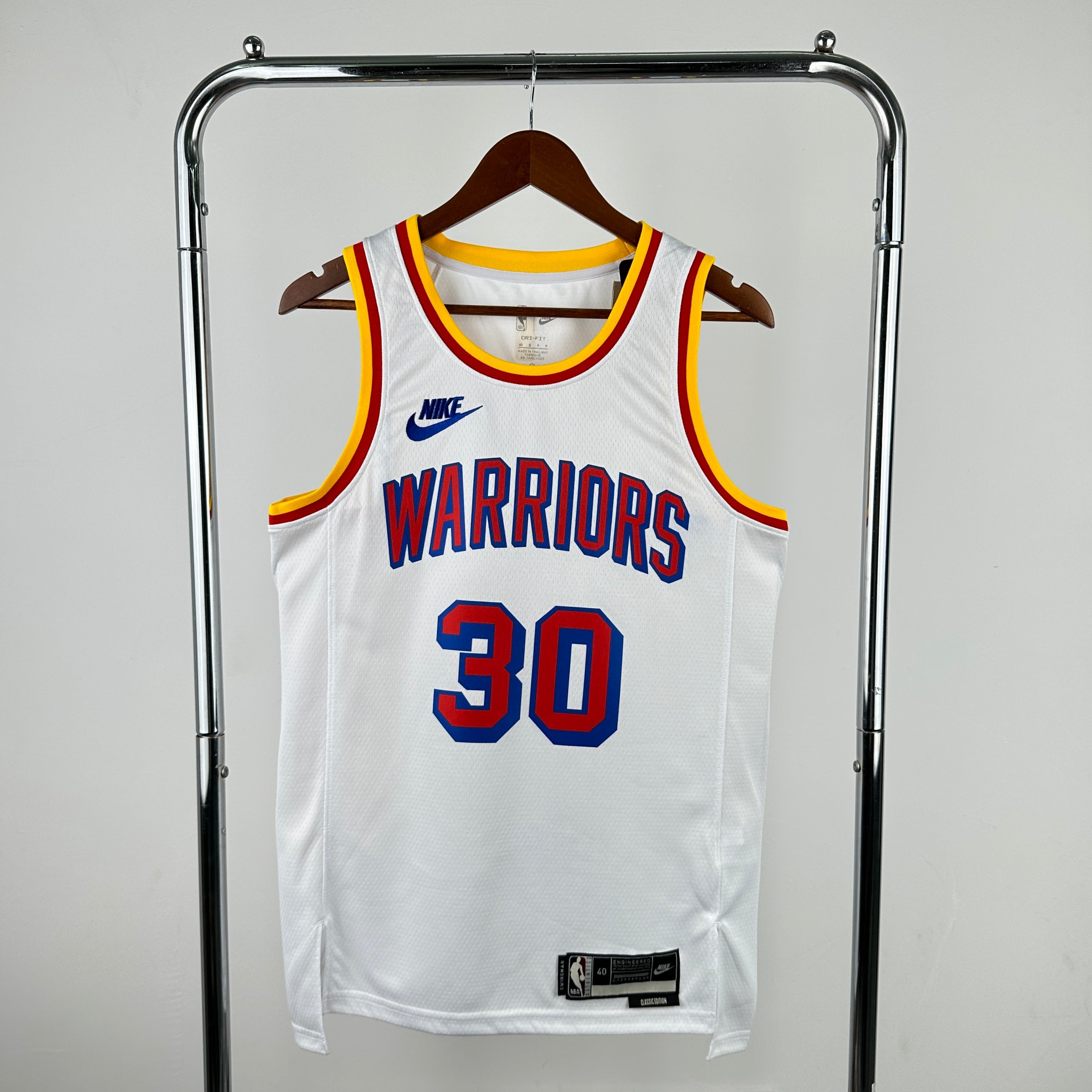 Golden State Warriors Retro #30 Stephen Curry (2024-25)
