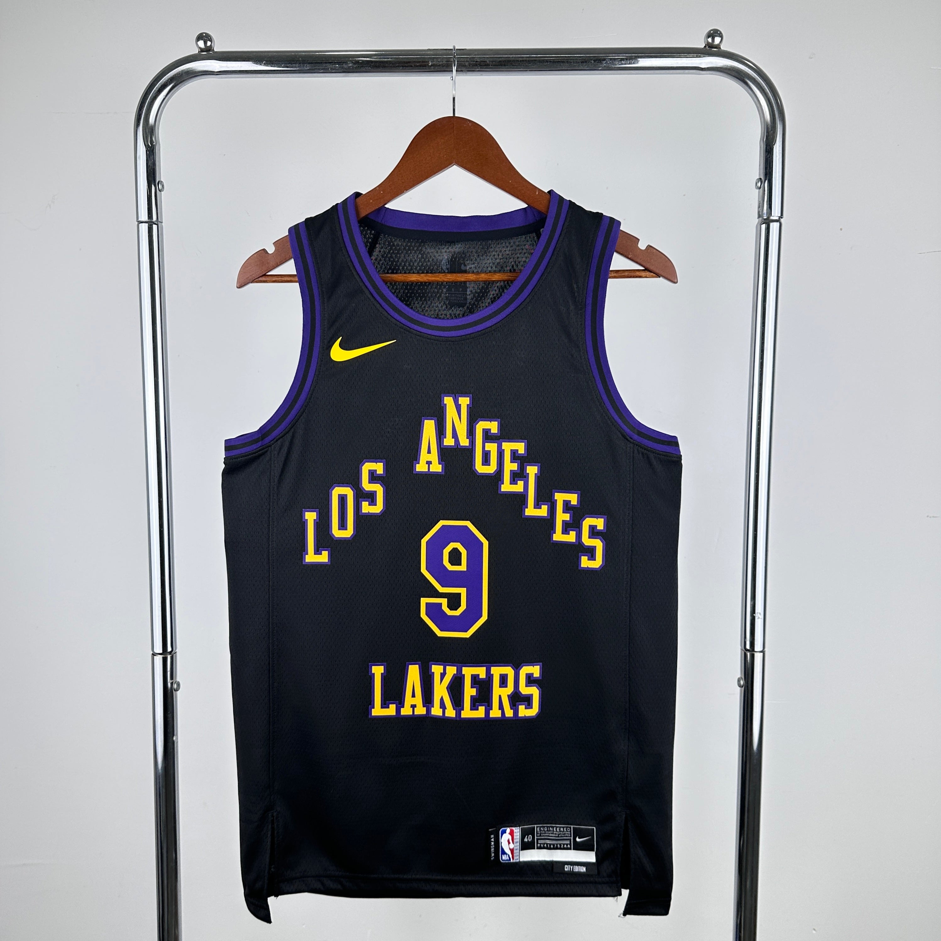 Los Angeles Lakers City Edition #9 Bronny James (2025-26)
