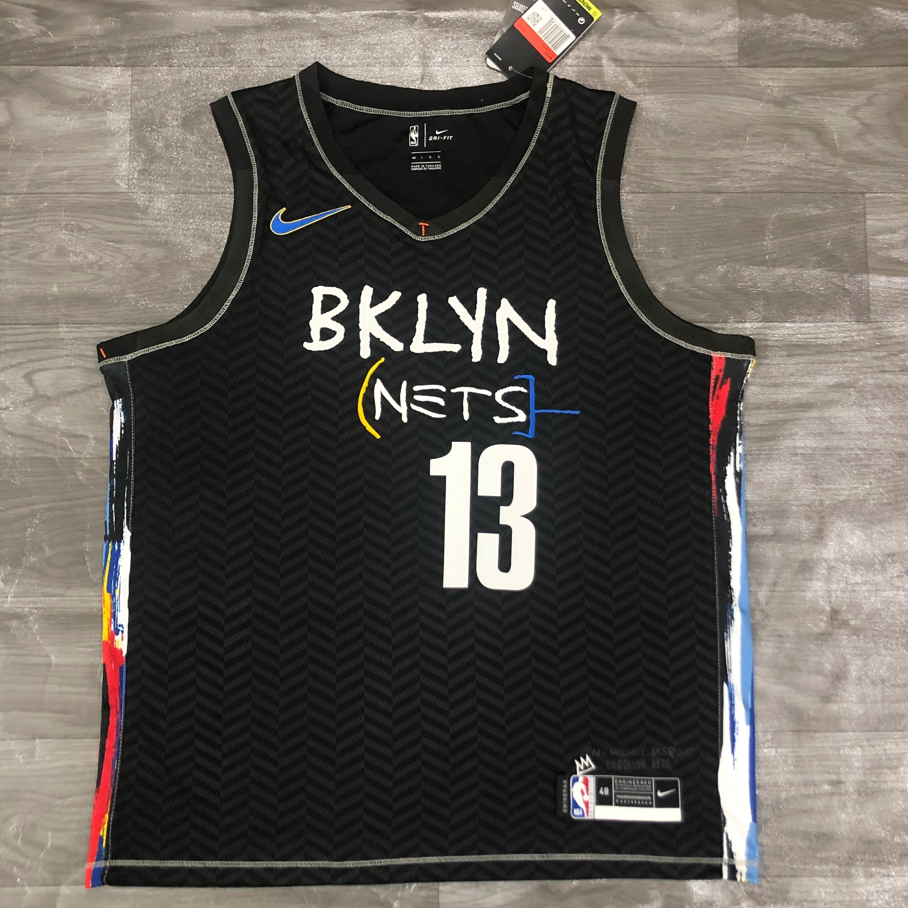 Brooklyn Nets City Edition #13 James Harden (2020-21)
