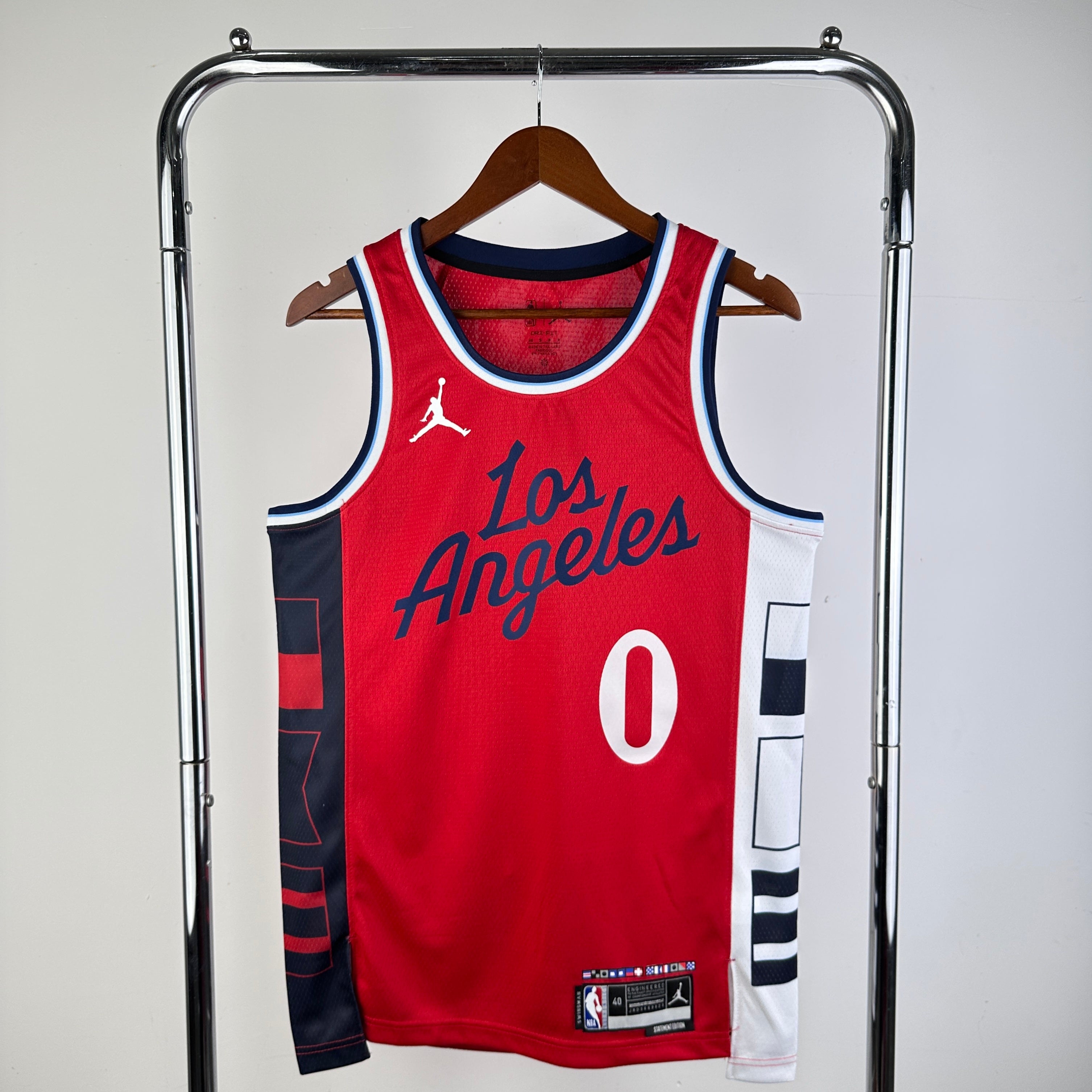 Los Angeles Clippers Jordan Brand #0 Russell Westbrook (2024-25)