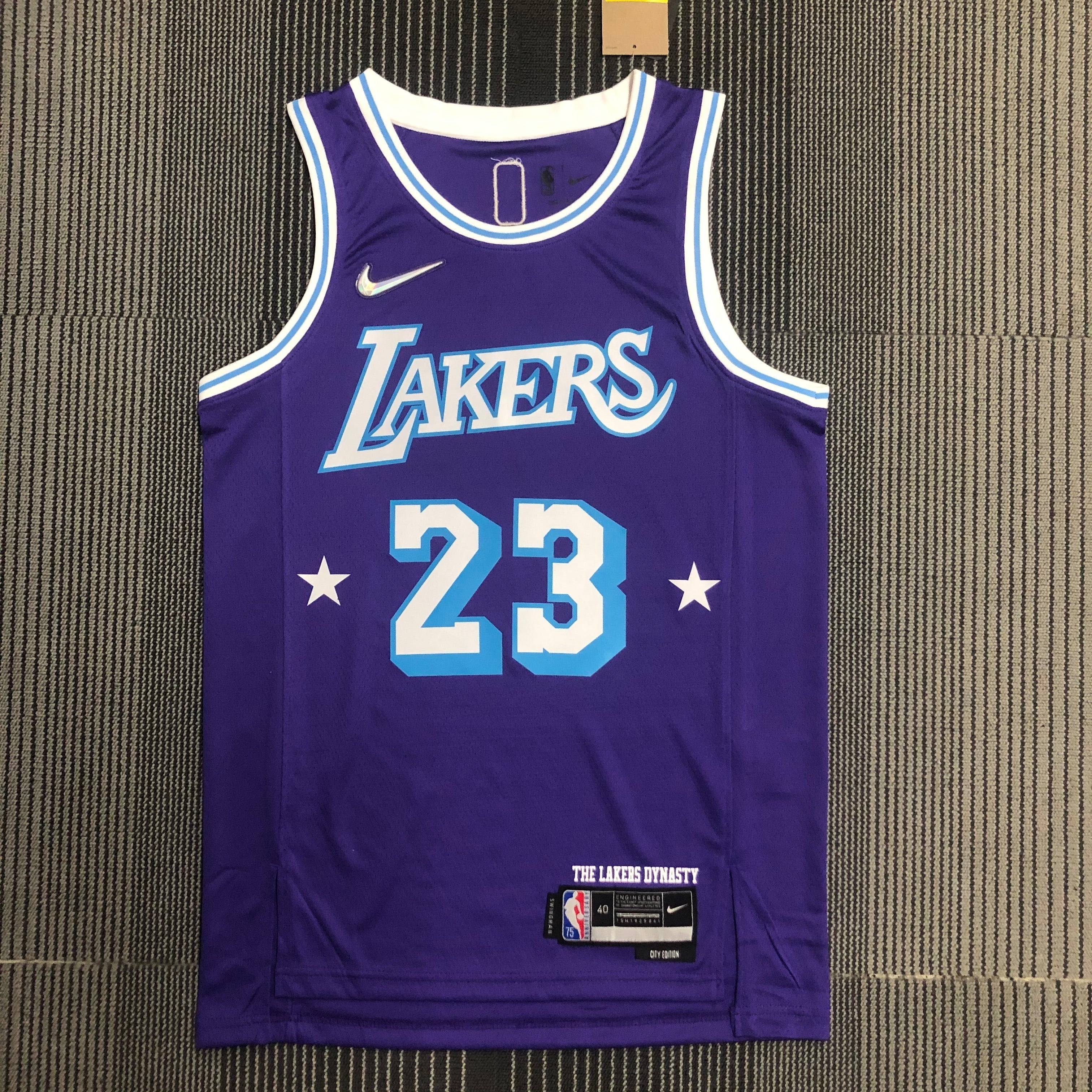 Los Angeles Lakers City Edition #23 LeBron James