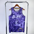 Los Angeles Lakers 75th Anniversary #6 LeBron James (2022-23)