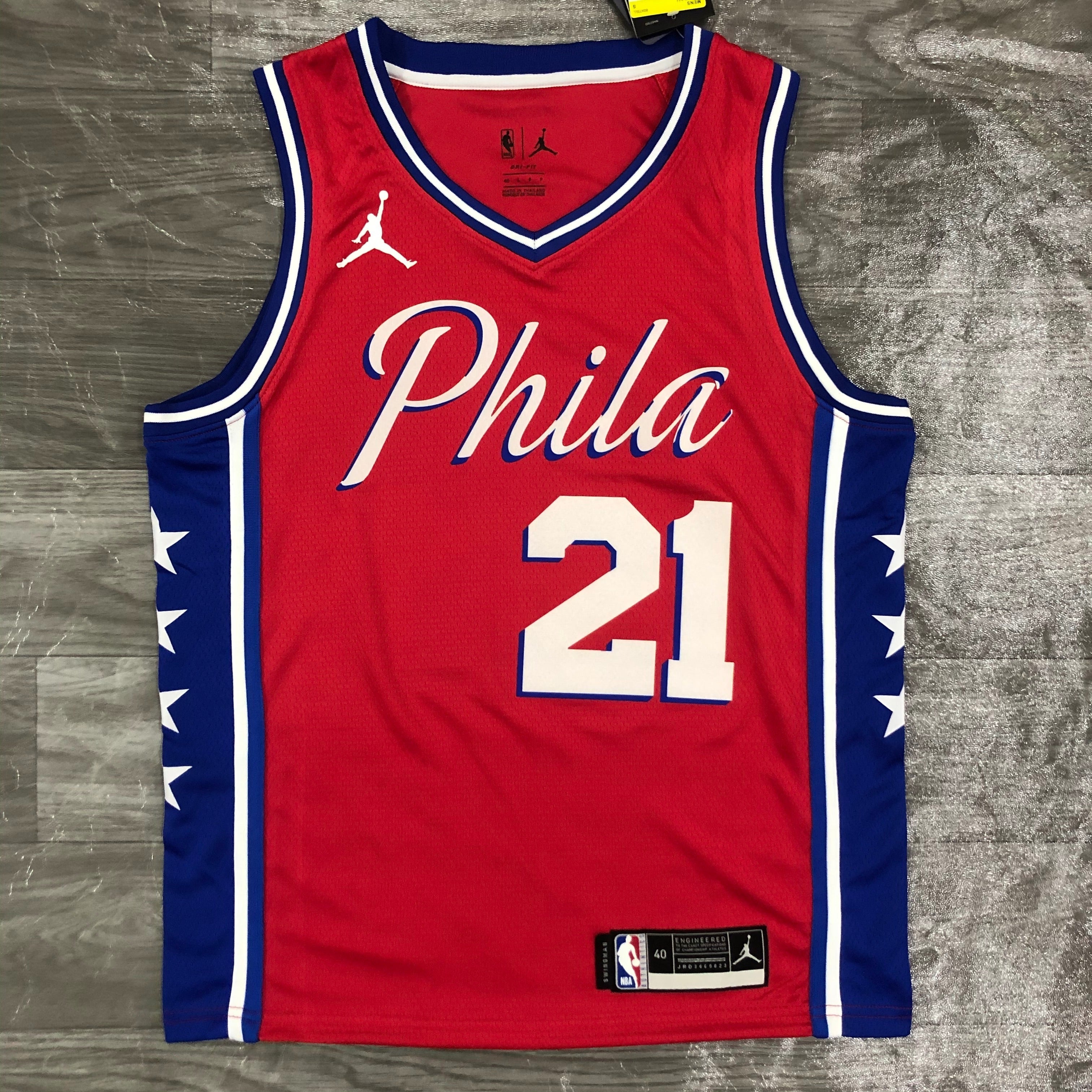 Philadelphia 76ers #21 Joel Embiid (2020-21)