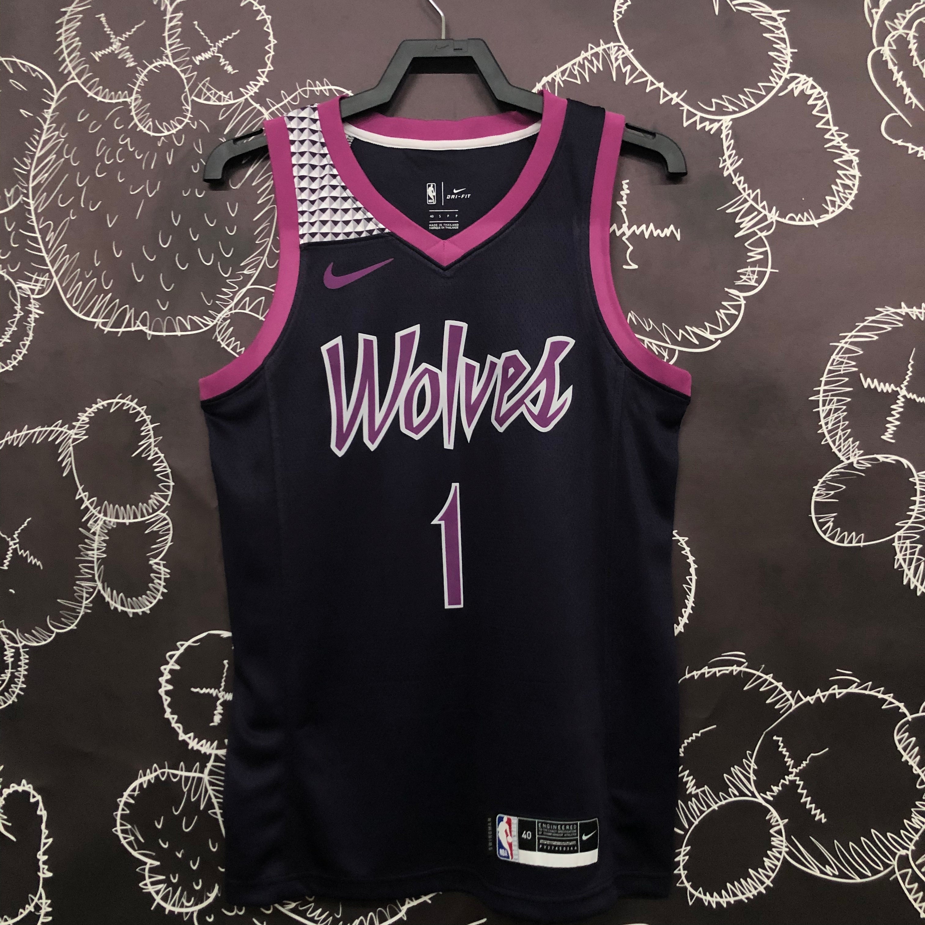 Minnesota Timberwolves #1 Anthony Edwards