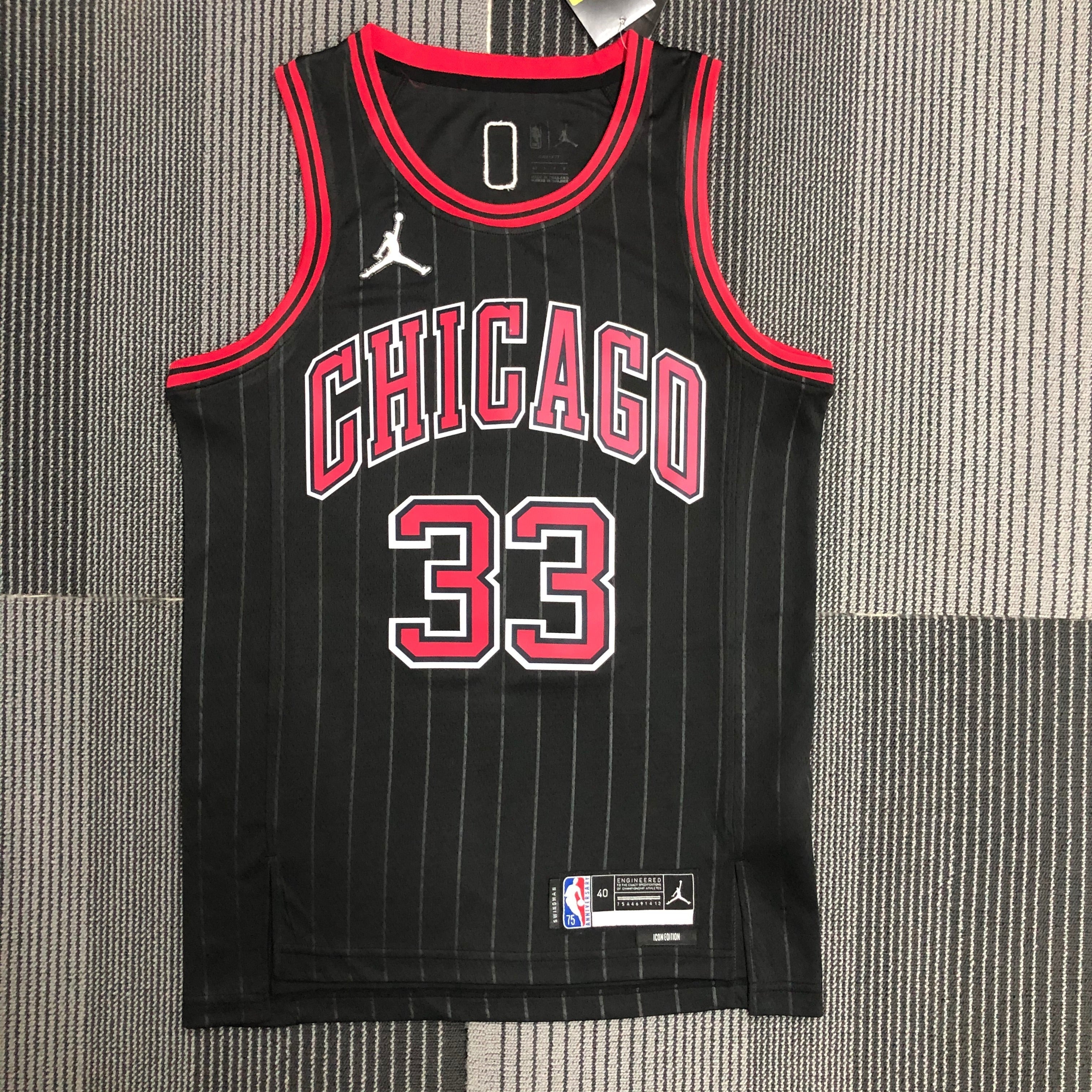 Chicago Bulls 75th Anniversary #33 Scottie Pippen
