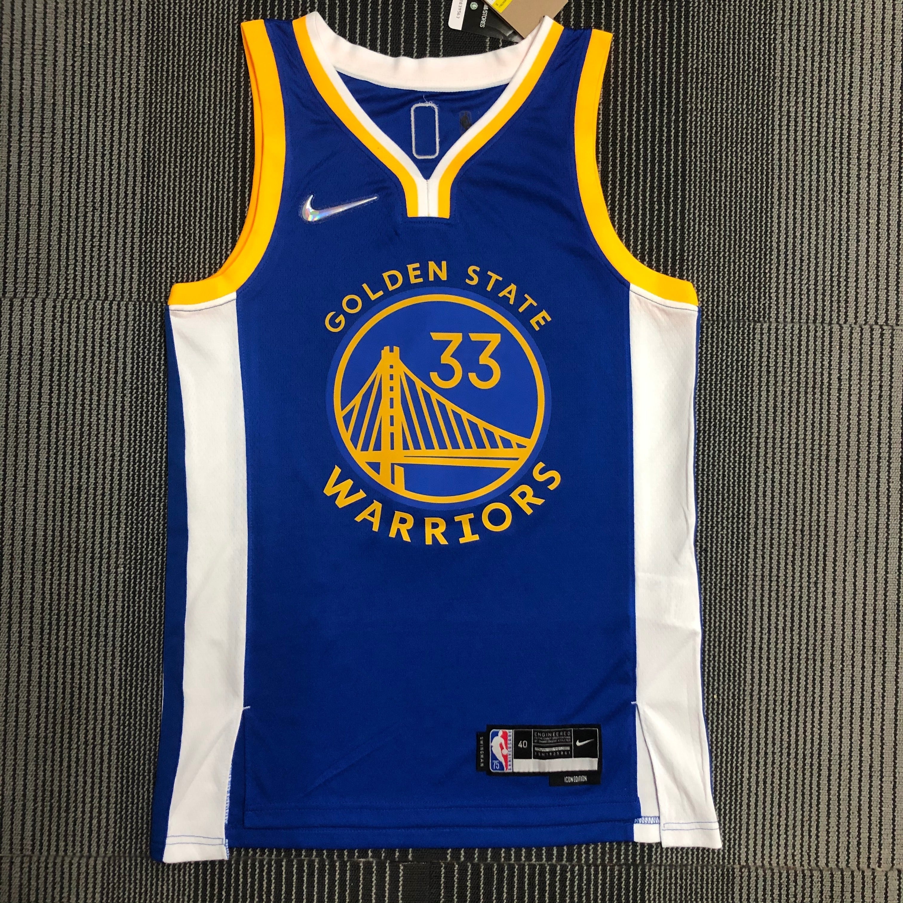 Golden State Warriors 75th Anniversary #33