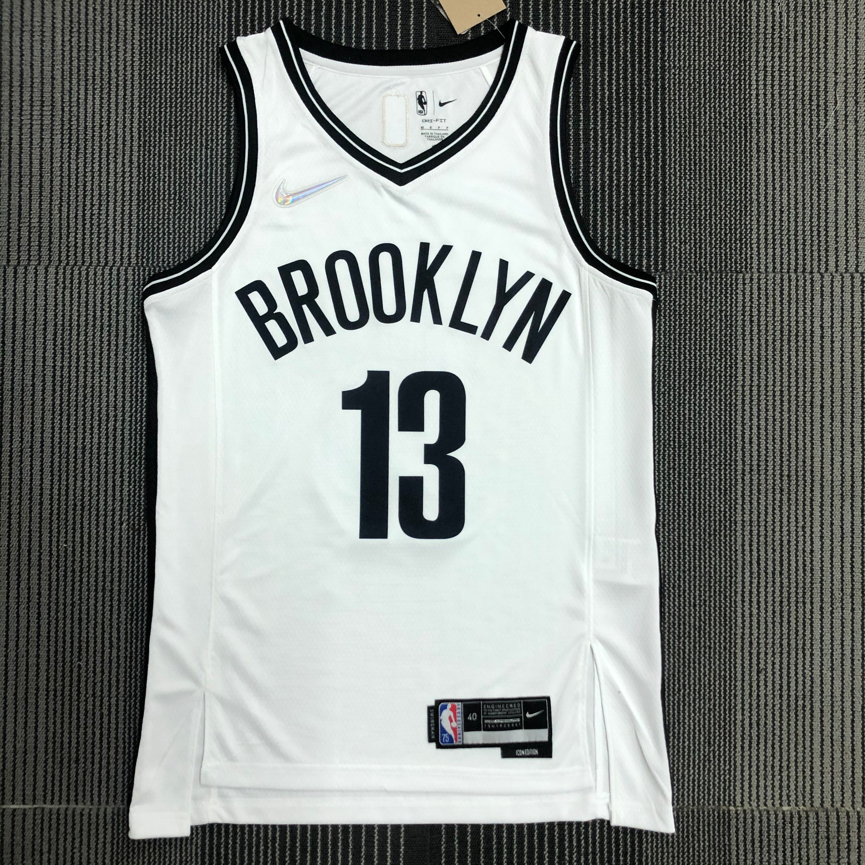 Brooklyn Nets 75th Anniversary #13 James Harden
