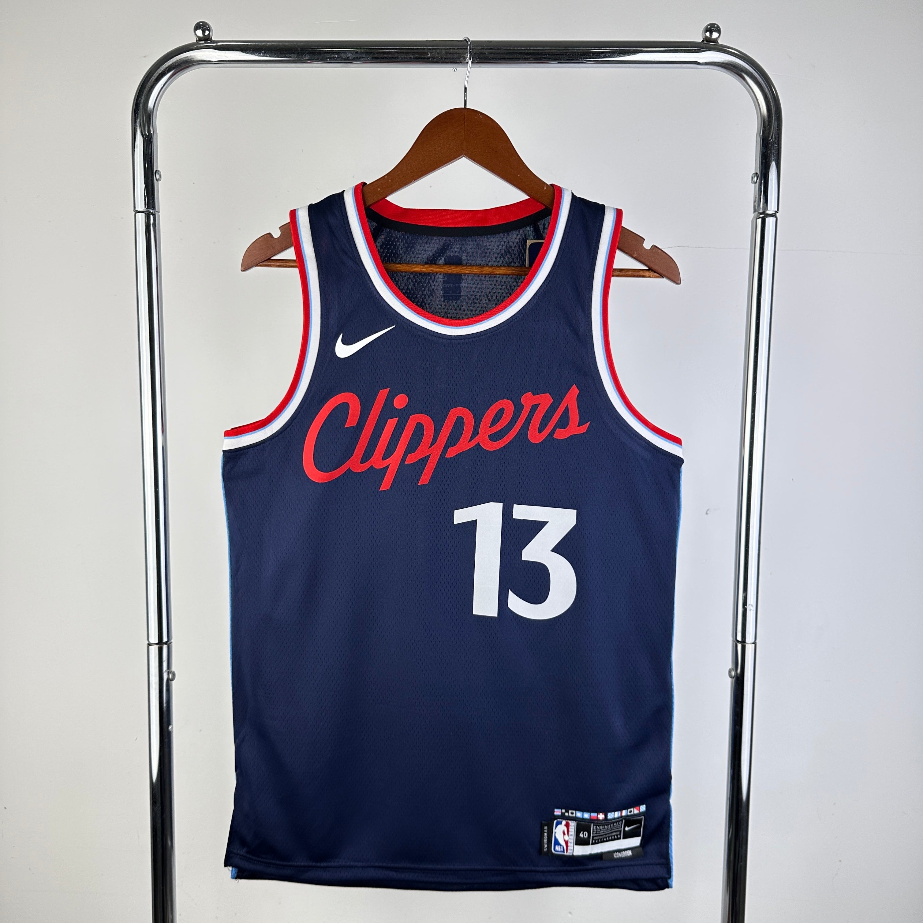 Los Angeles Clippers Away #13 Paul George (2024-25)