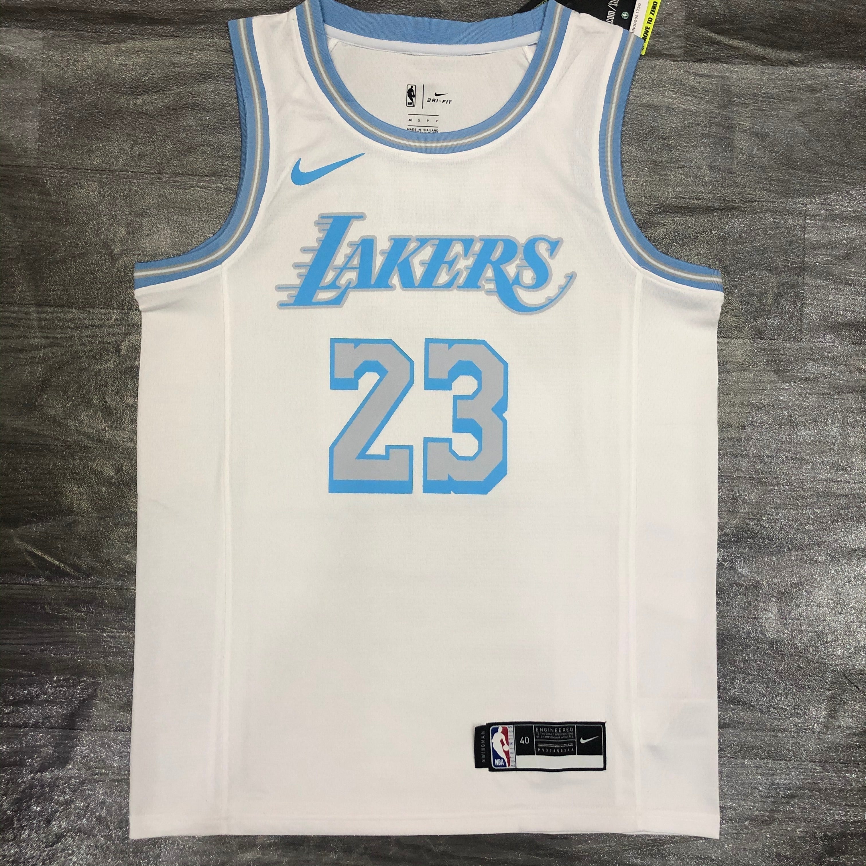 Los Angeles Lakers Retro #23 LeBron James (2020-21)