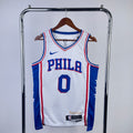 Philadelphia 76ers Home #0 Tyrese Maxey (2022-23)