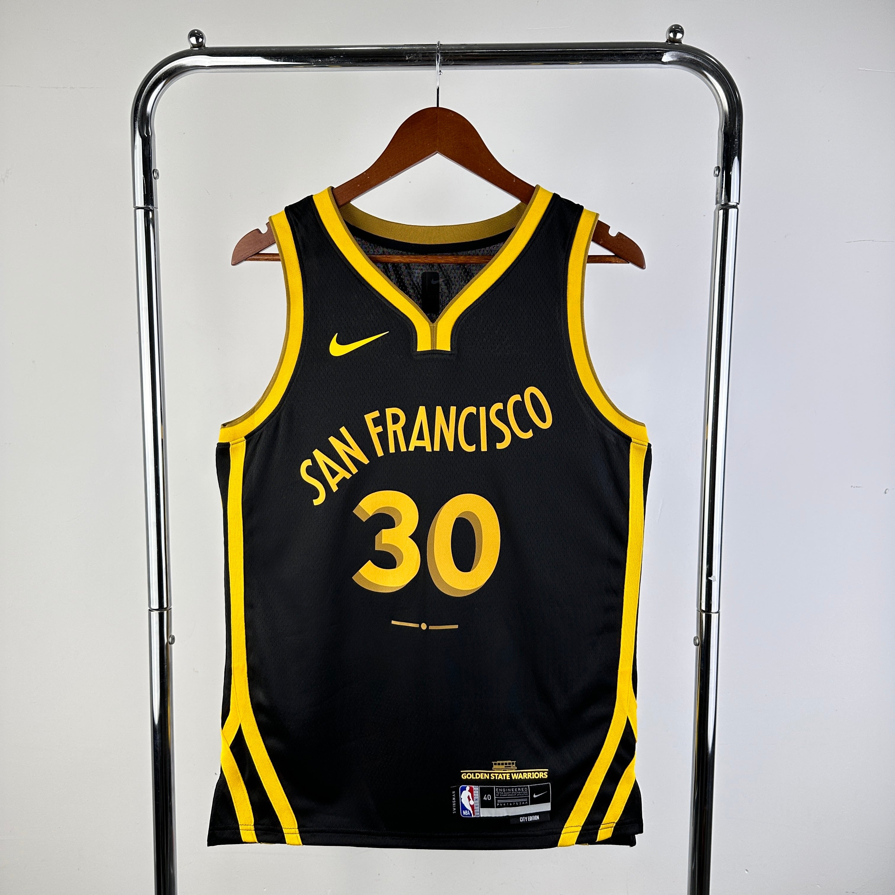 Golden State Warriors City Edition #30 Stephen Curry (2023-24)