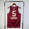 Minnesota Timberwolves All-Star #5 Anthony Edwards (2023-24)
