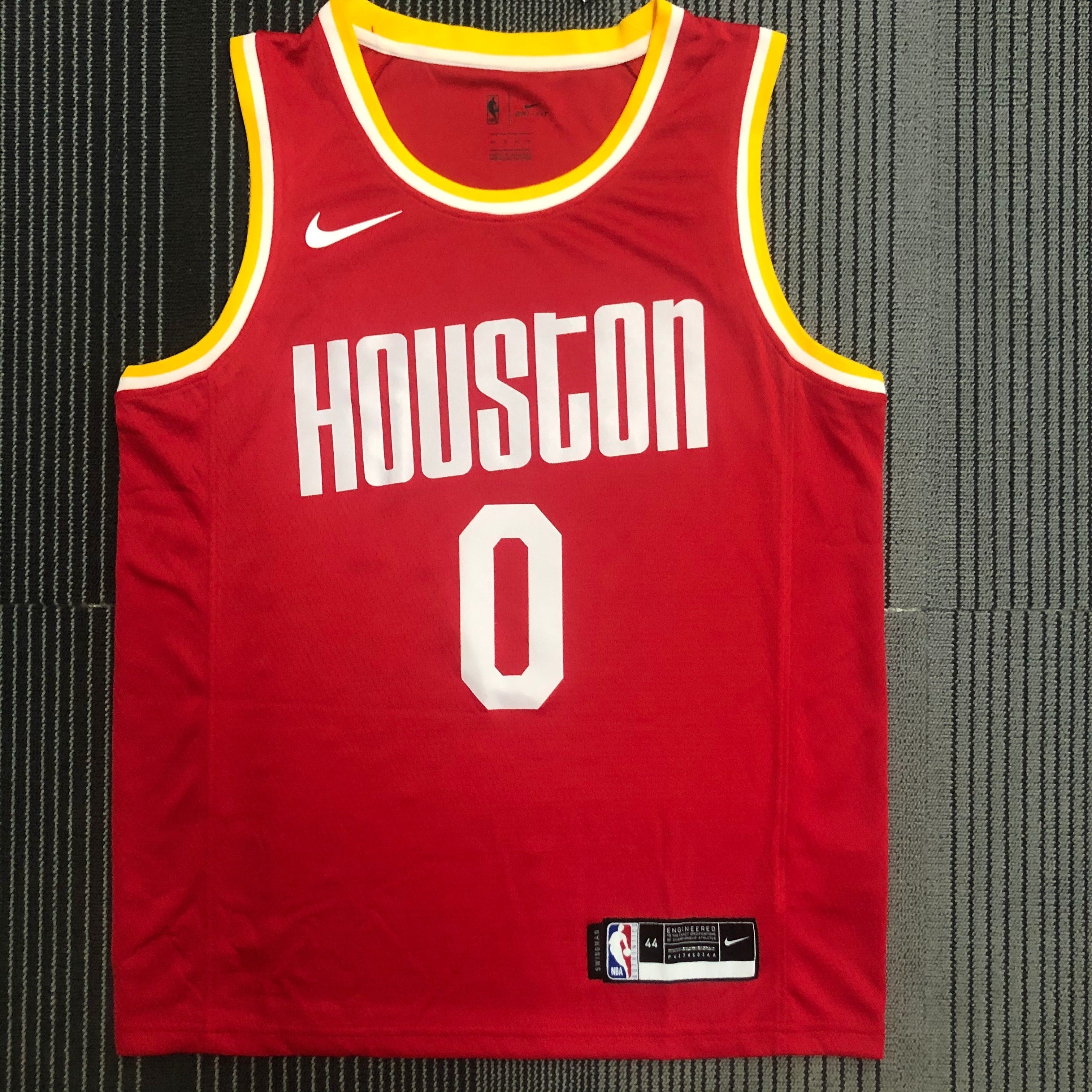 Houston Rockets Retro #0 Russell Westbrook