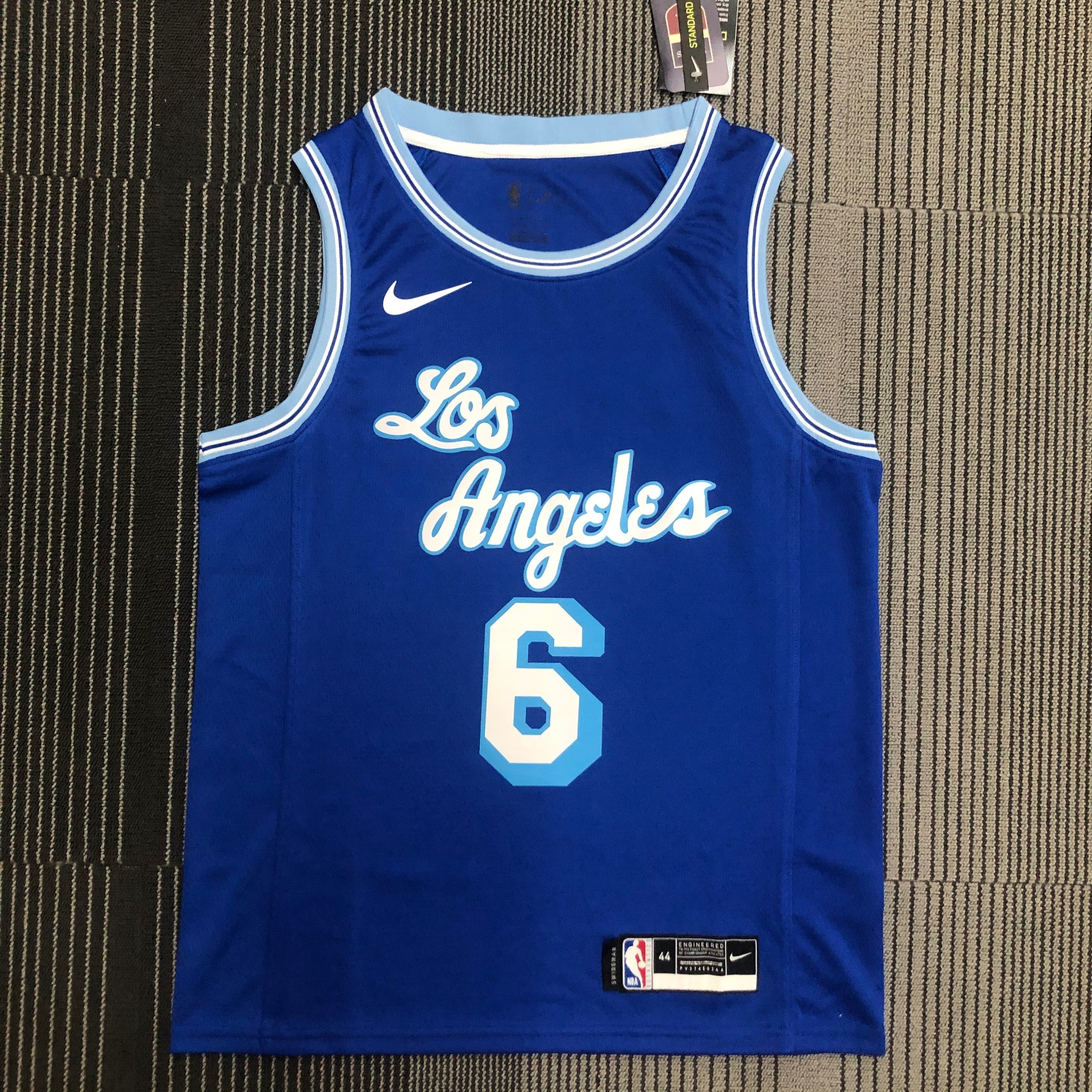 Los Angeles Lakers Retro #6 LeBron James (2020-21)