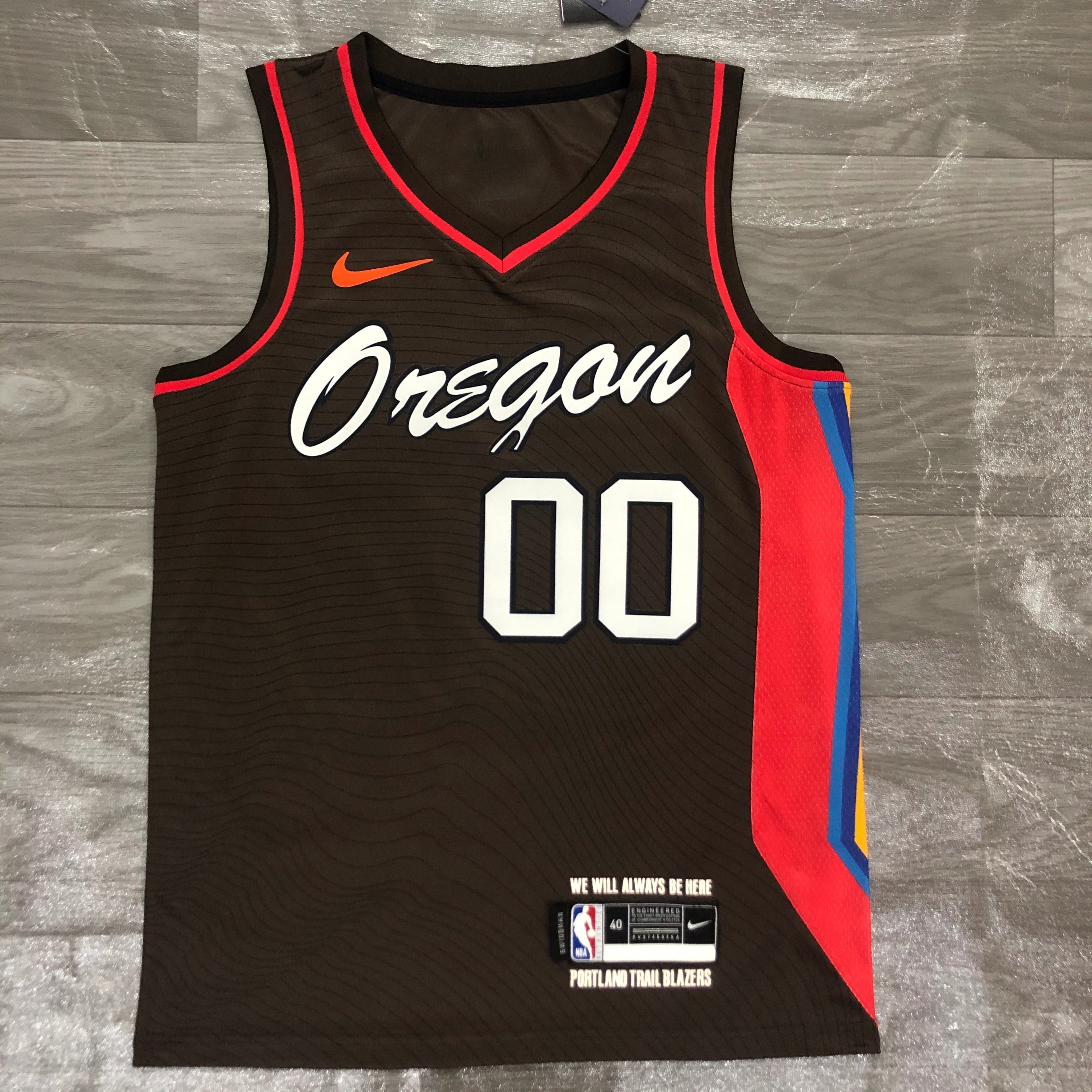 Portland Trail Blazers City Edition #00 (2020-21)