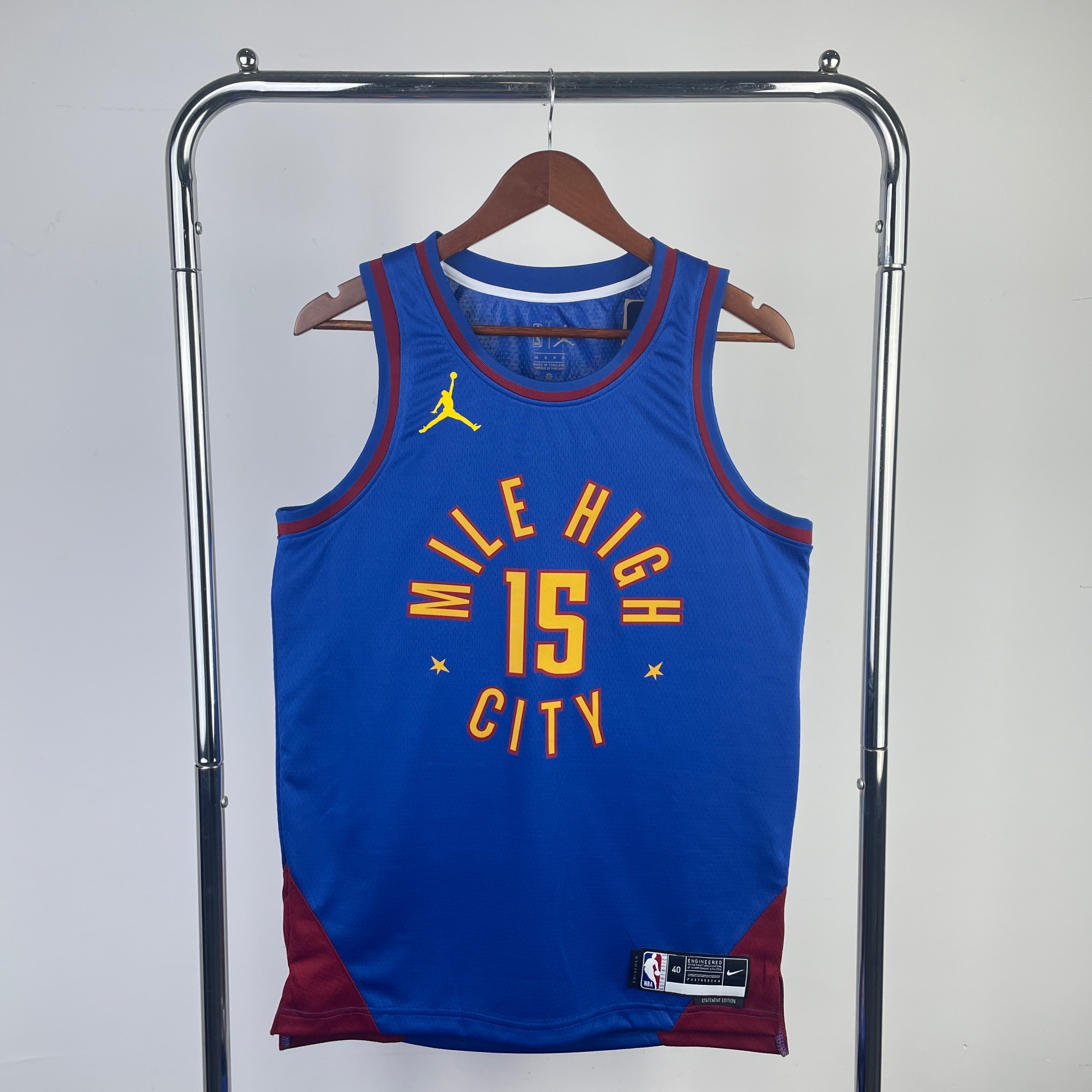 Denver Nuggets Jordan Brand #15 Nikola Jokic (2022-23)