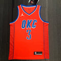 Oklahoma City Thunder Jordan Brand #3 Chris Paul (2020-21)