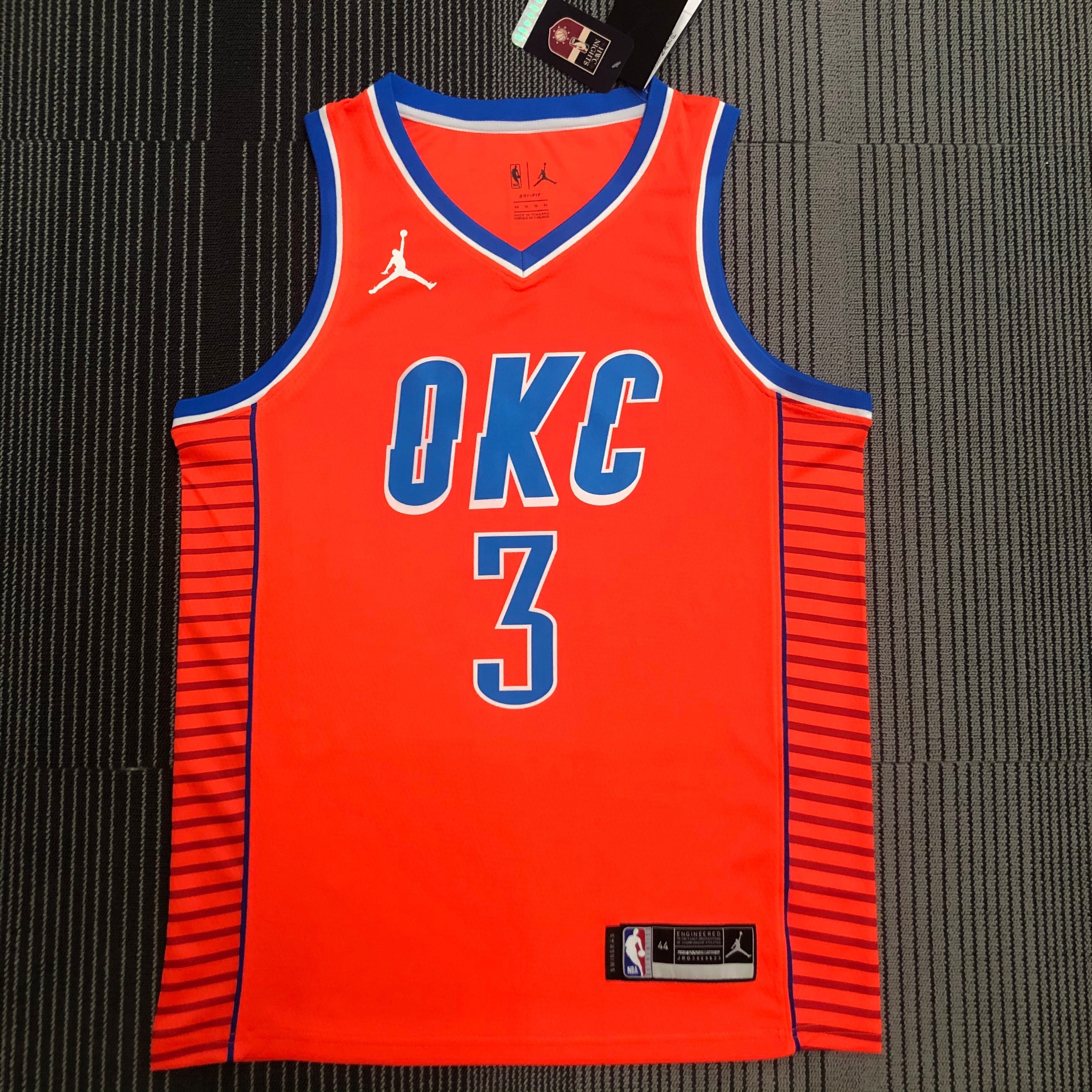 Oklahoma City Thunder Jordan Brand #3 Chris Paul (2020-21)