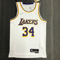 Los Angeles Lakers 75th Anniversary #34 Shaquille O'Neal