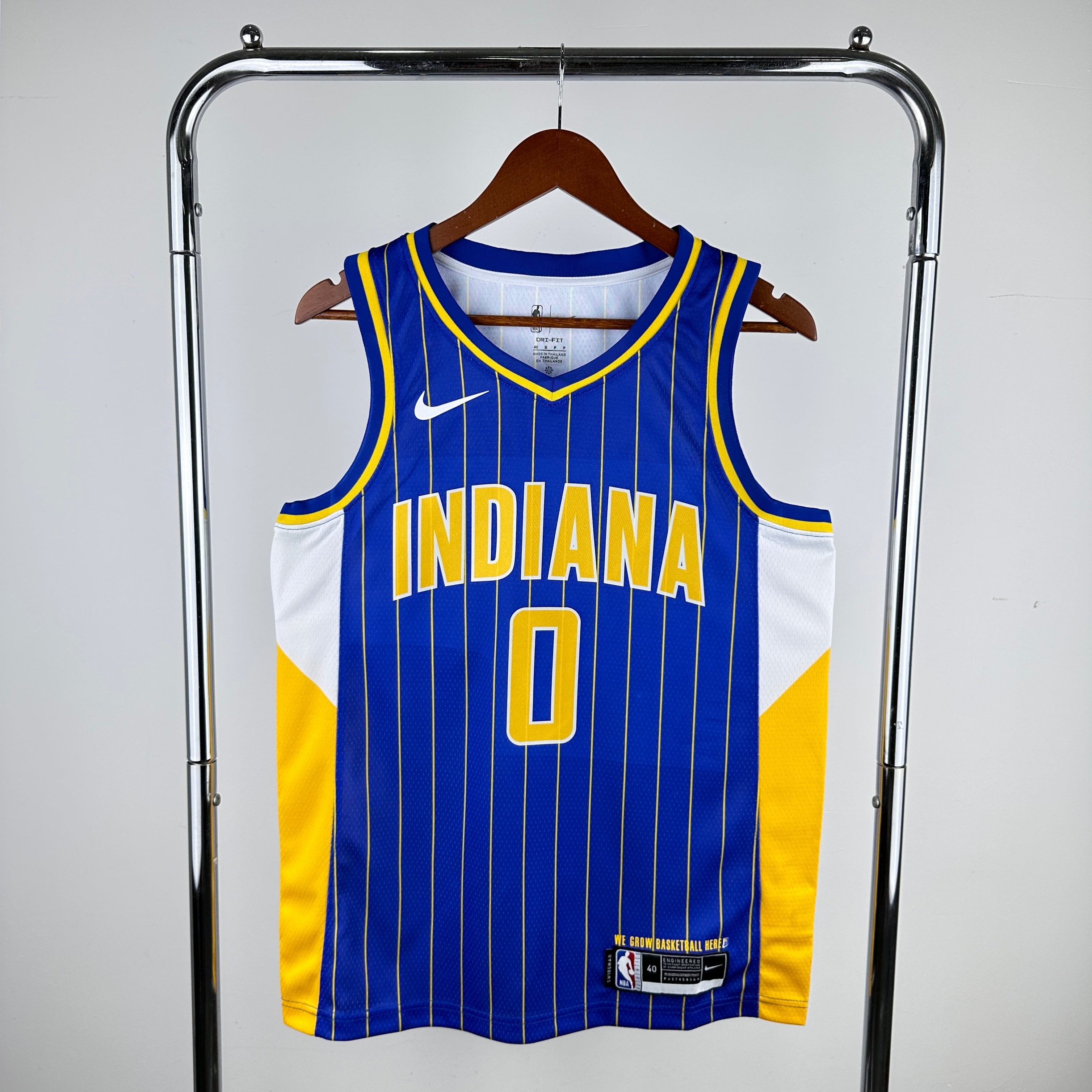 Indiana Pacers City Edition #0 Tyrese Haliburton (2020-21)