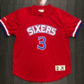 Philadelphia 76ers Retro #3 Allen Iverson T-Shirt