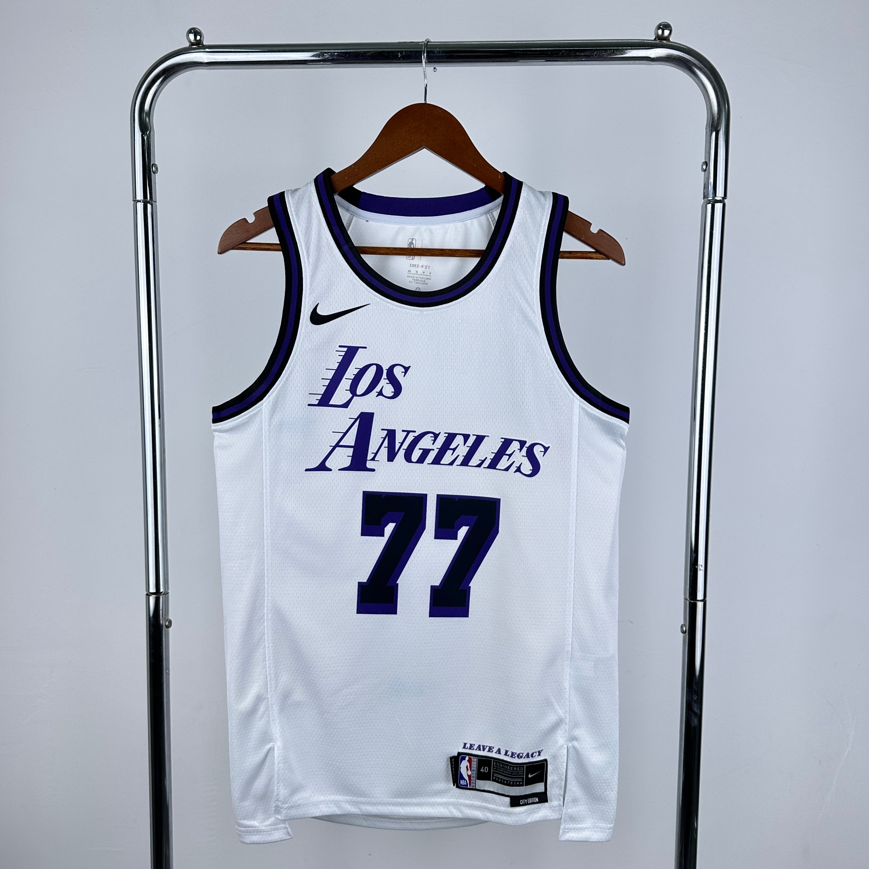 Los Angeles Lakers City Edition #77 Luka Doncic (2022-23)