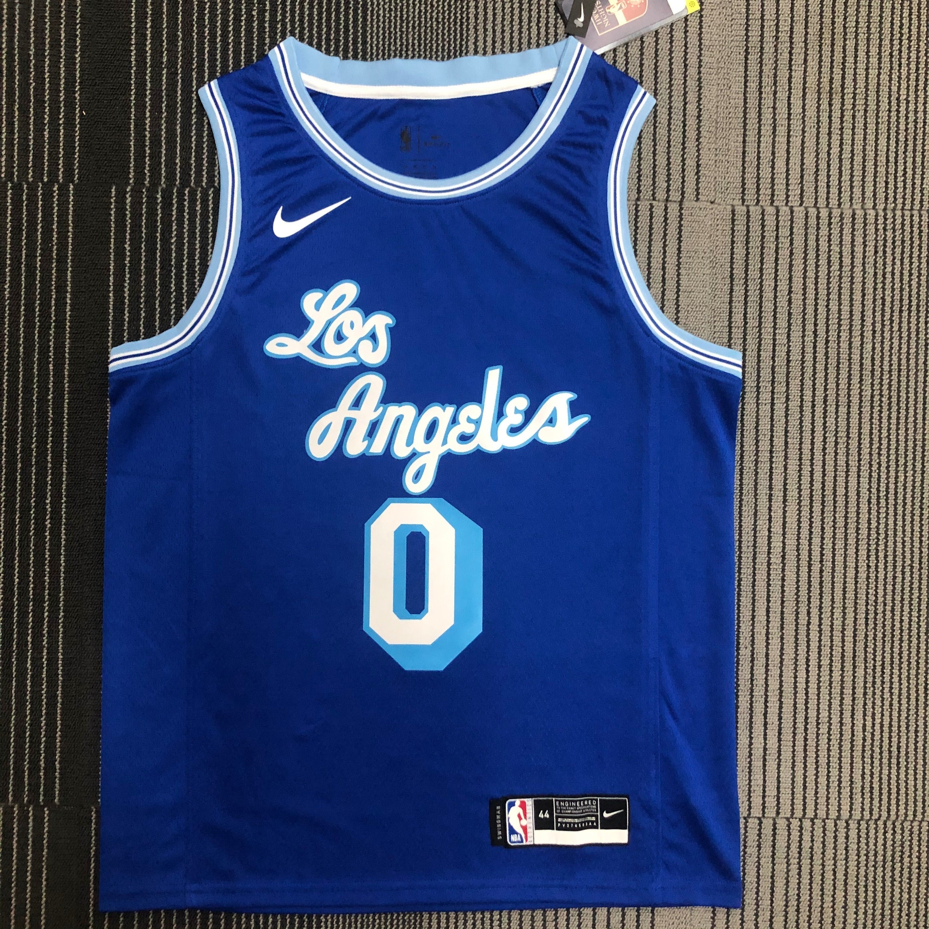 Los Angeles Lakers Retro #0 Russell Westbrook (2020-21)