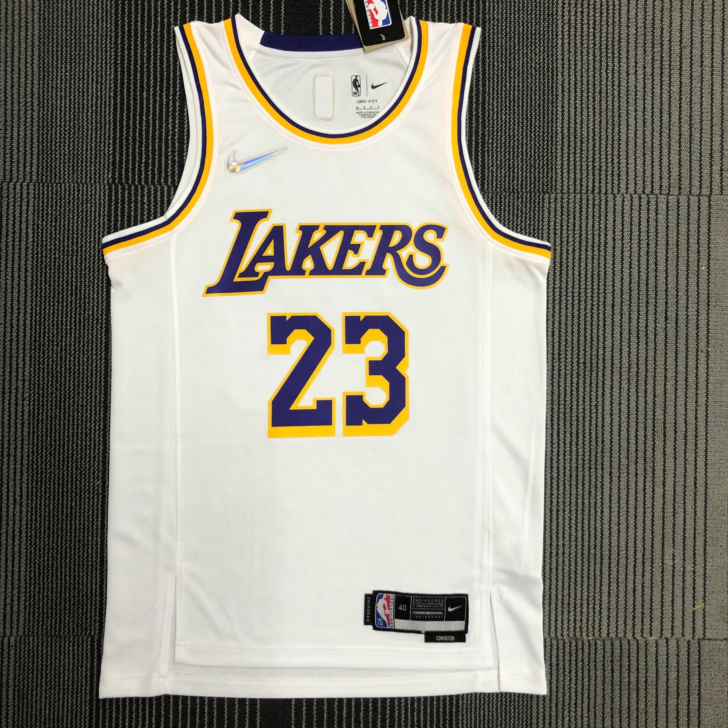 Los Angeles Lakers 75th Anniversary #23 LeBron James