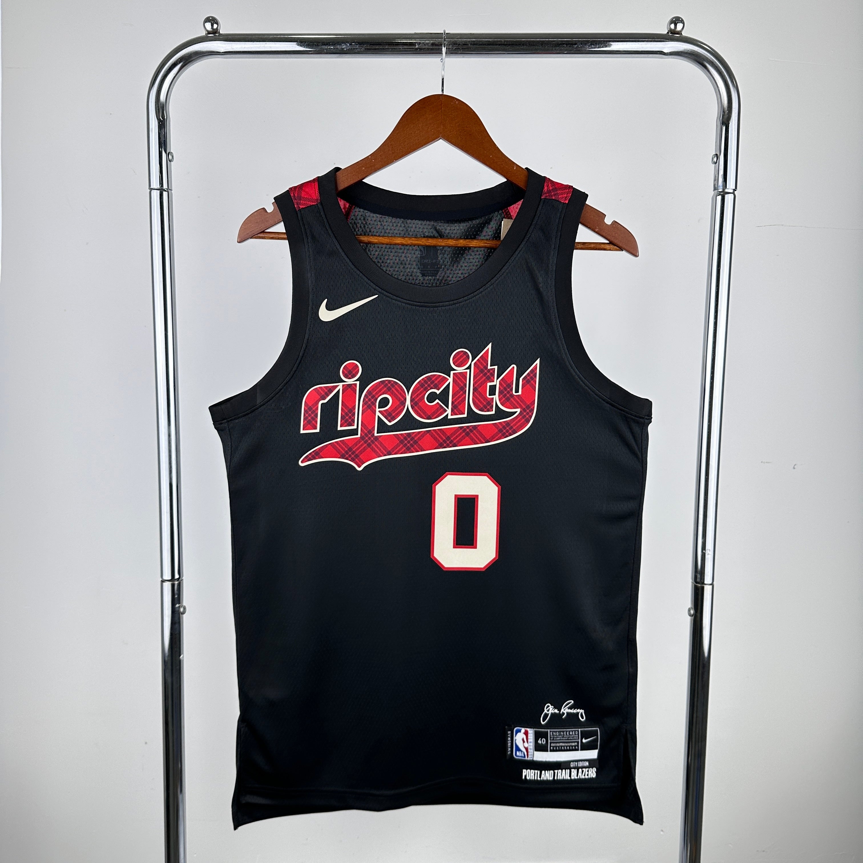 Portland Trail Blazers City Edition #0 Damian Lillard (2023-24)