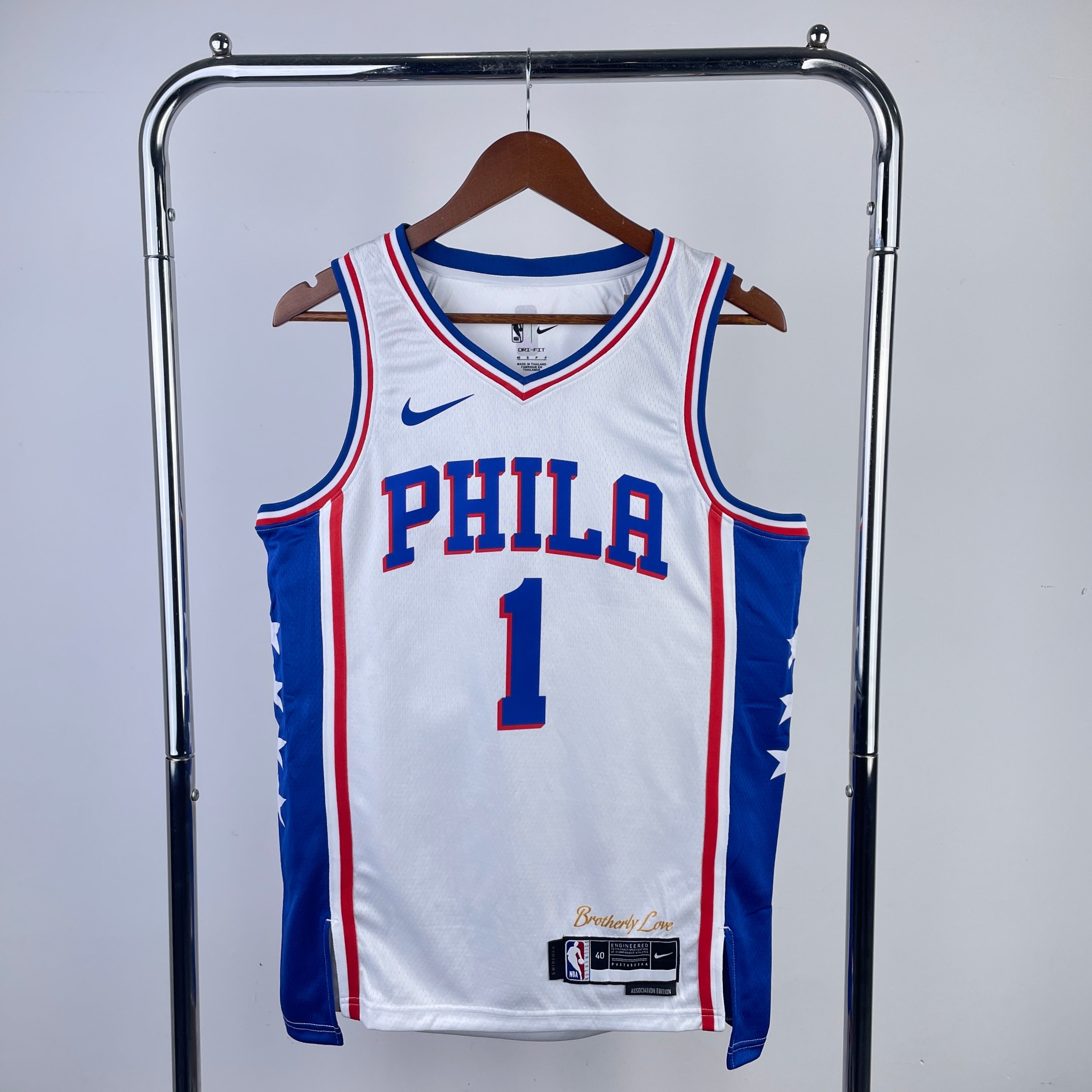 Philadelphia 76ers Home #1 James Harden (2022-23)