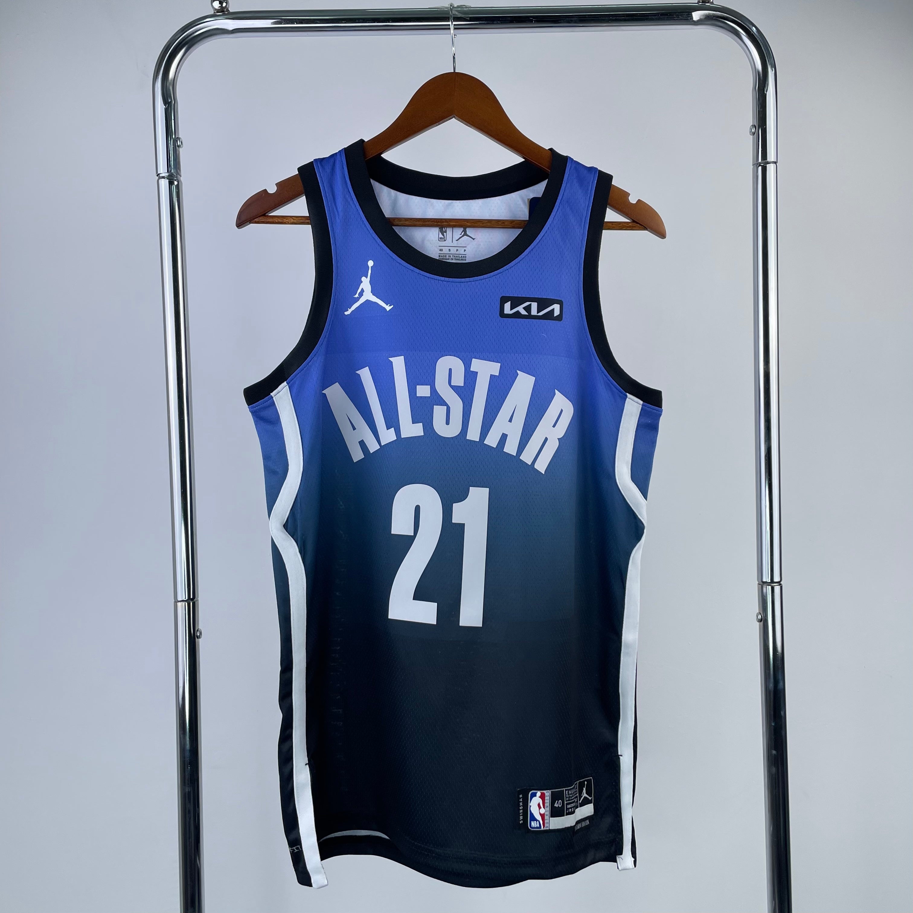 Philadelphia 76ers All-Star #21 Joel Embiid (2022-23)