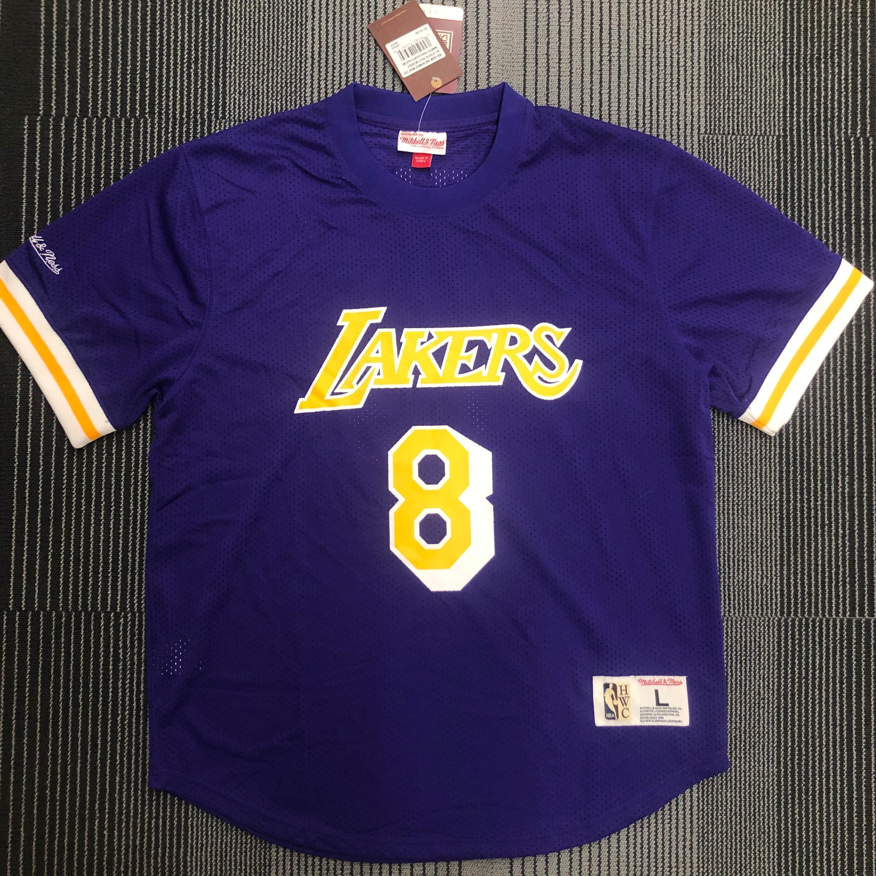 Los Angeles Lakers Retro #8 Kobe Bryant T-Shirt