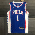 Philadelphia 76ers 75th Anniversary #1 James Harden