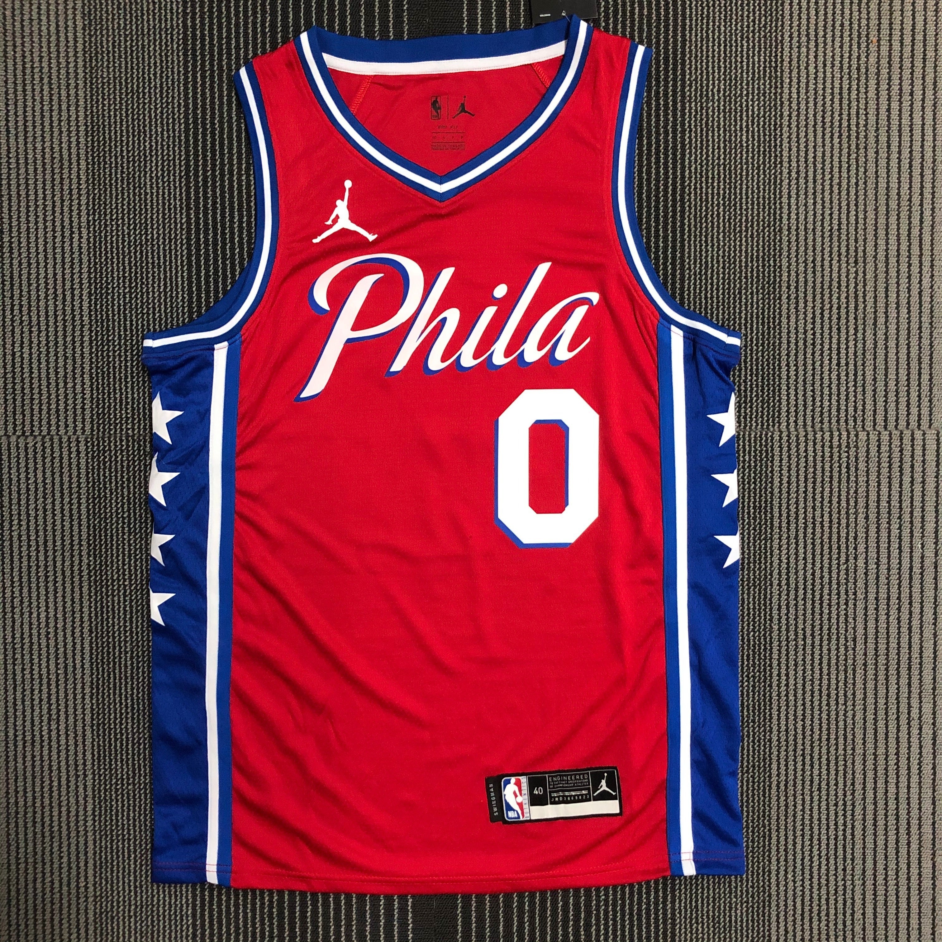 Philadelphia 76ers Jordan Brand #0 Tyrese Maxey