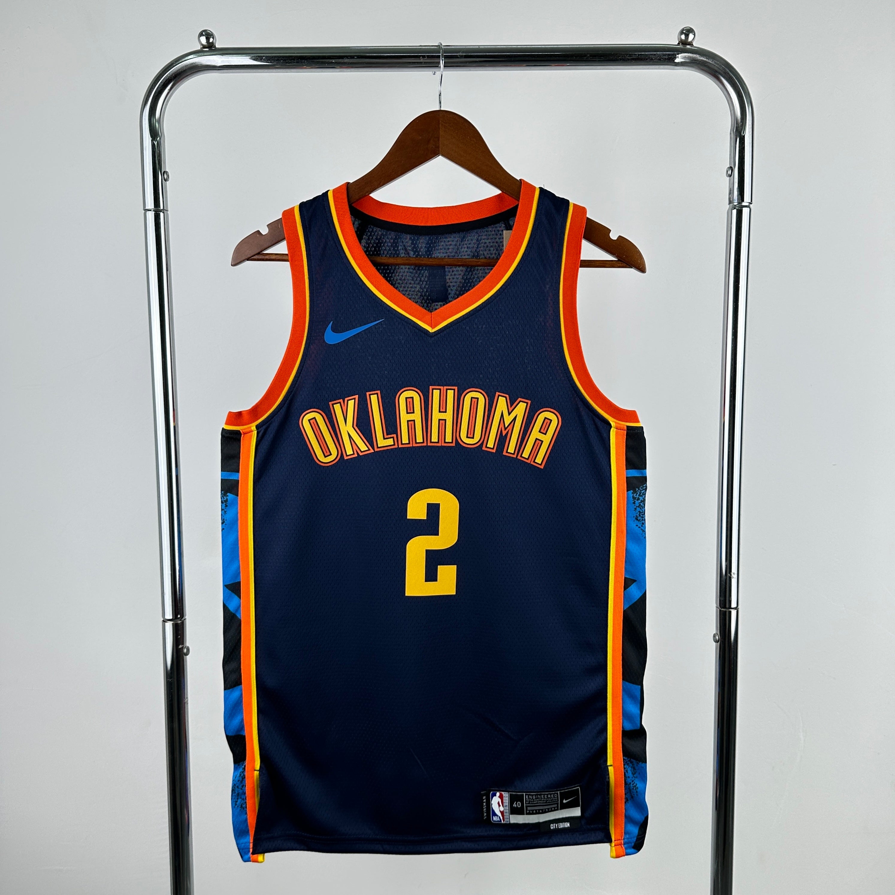 Oklahoma City Thunder City Edition #2 Shai Gilgeous-Alexander (2024-25)