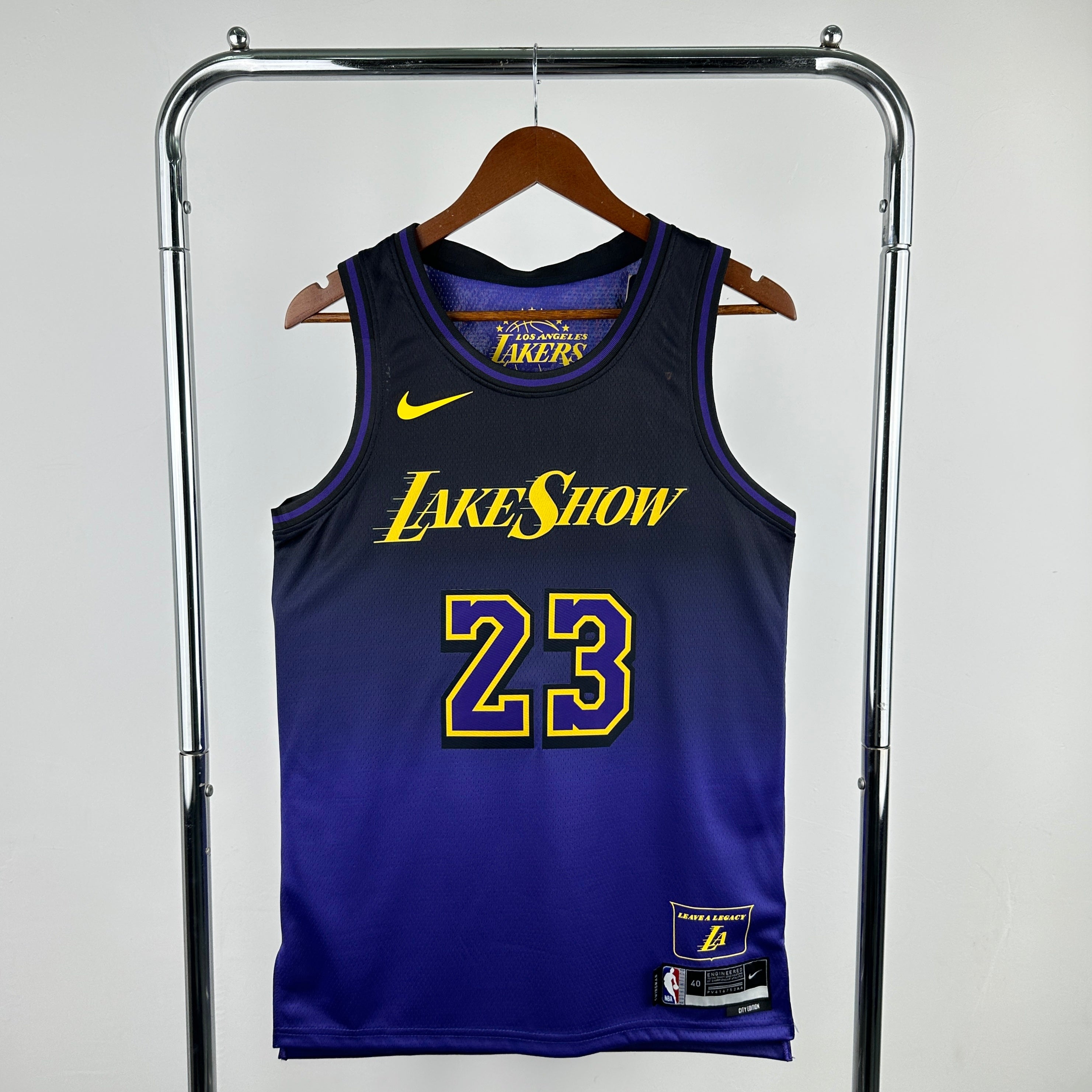 Los Angeles Lakers City Edition #23 LeBron James (2024-25)