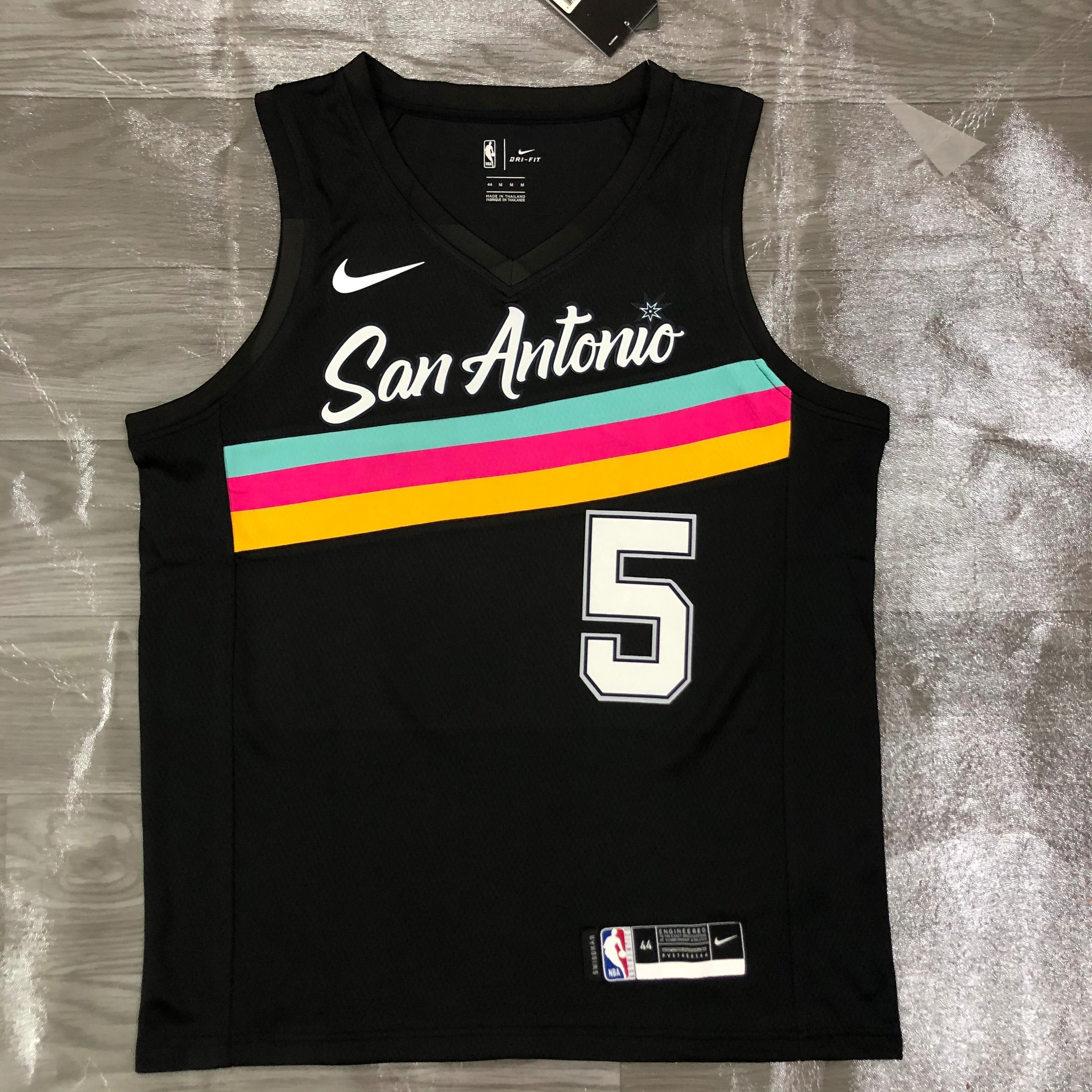 San Antonio Spurs City Edition #5 Jamal Murray (2020-21)