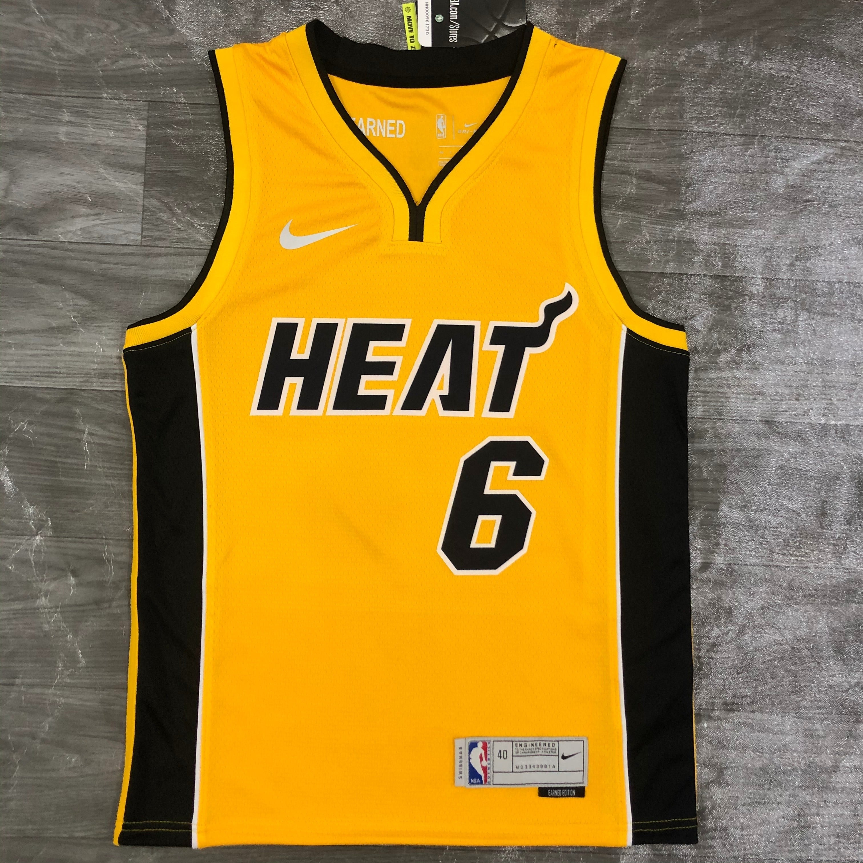Miami Heat #6 LeBron James (2020-21)
