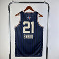 Philadelphia 76ers All-Star #21 Joel Embiid (2023-24)