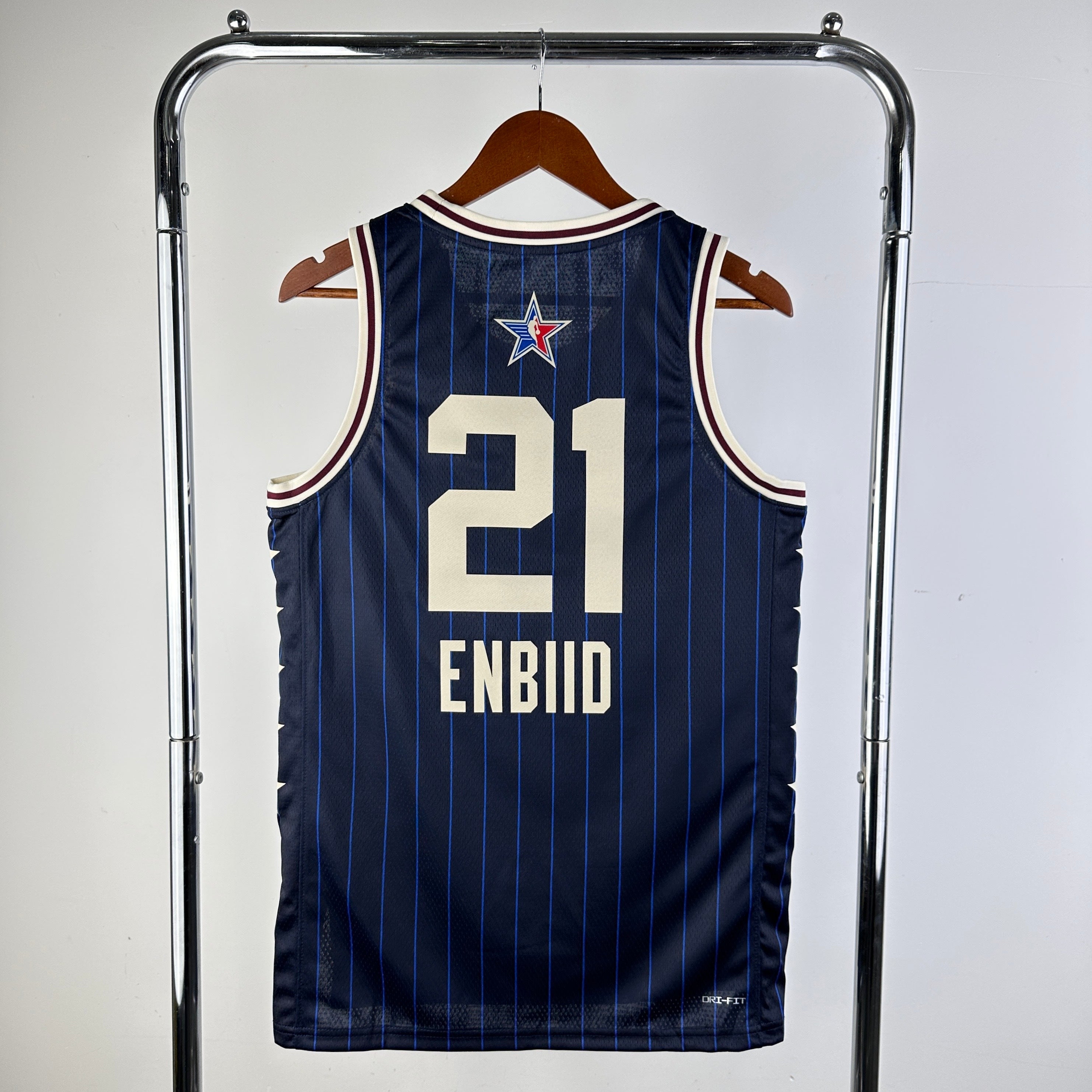 Philadelphia 76ers All-Star #21 Joel Embiid (2023-24)