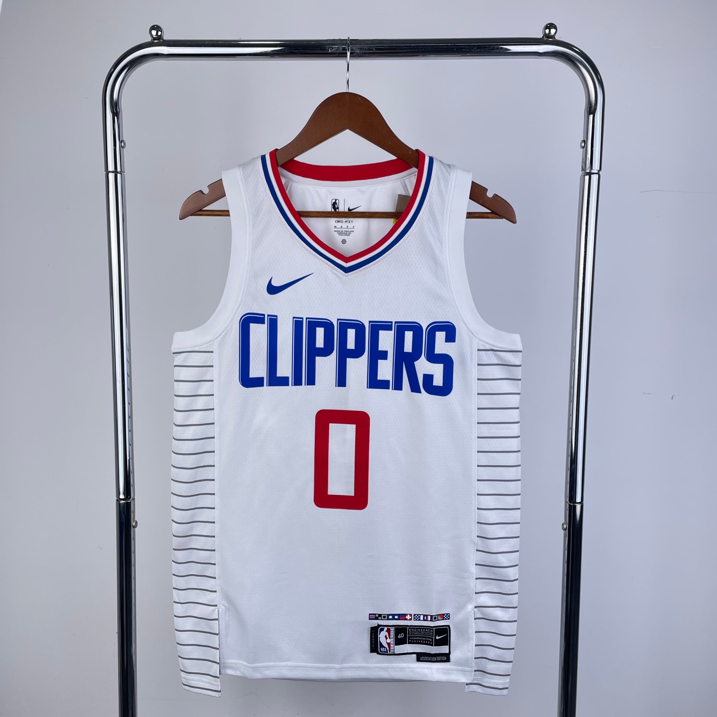 Los Angeles Clippers Home #0 Russell Westbrook (2022-23)