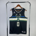 Milwaukee Bucks Jordan Brand #0 Damian Lillard (2020-21)