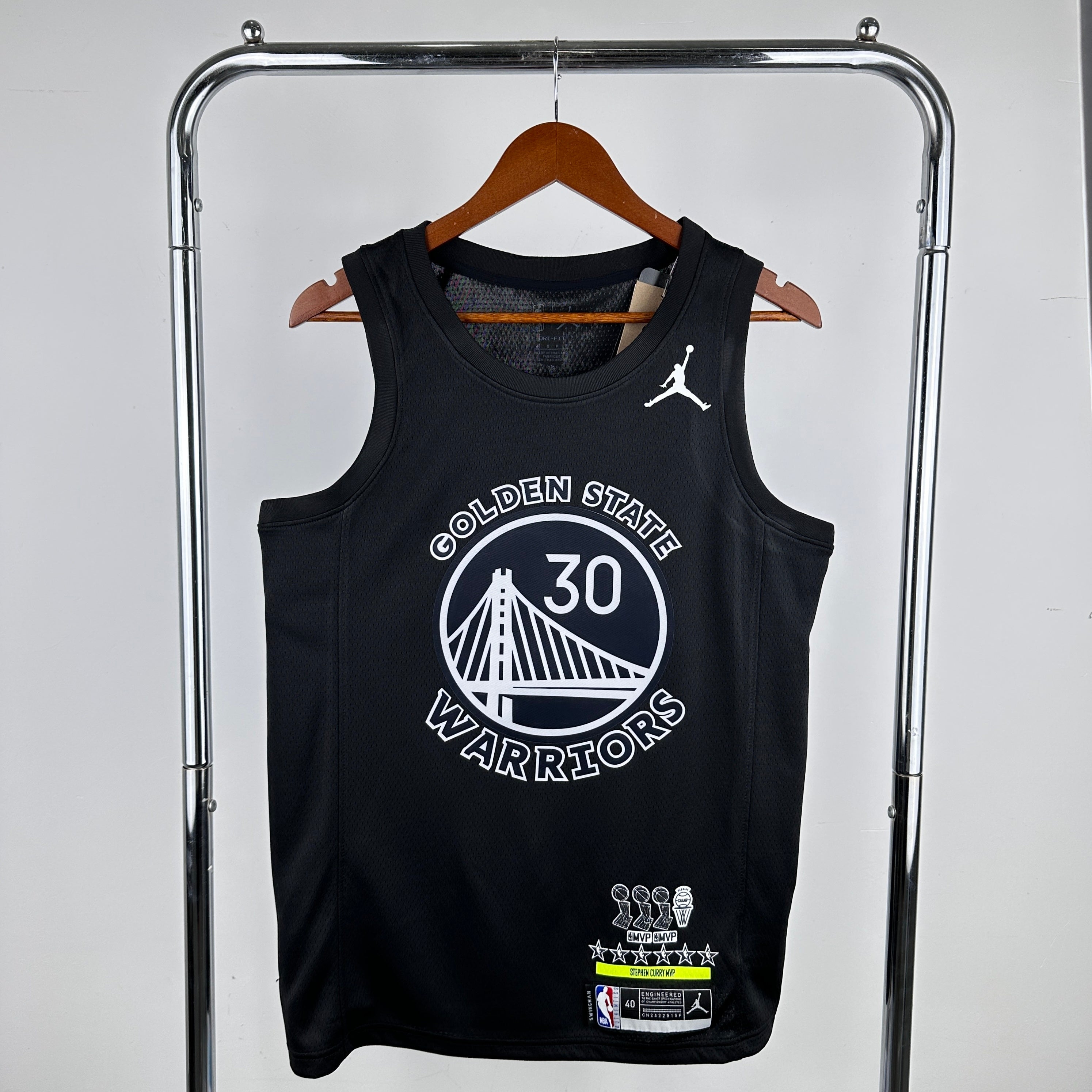 Golden State Warriors 75th Anniversary #30 Stephen Curry