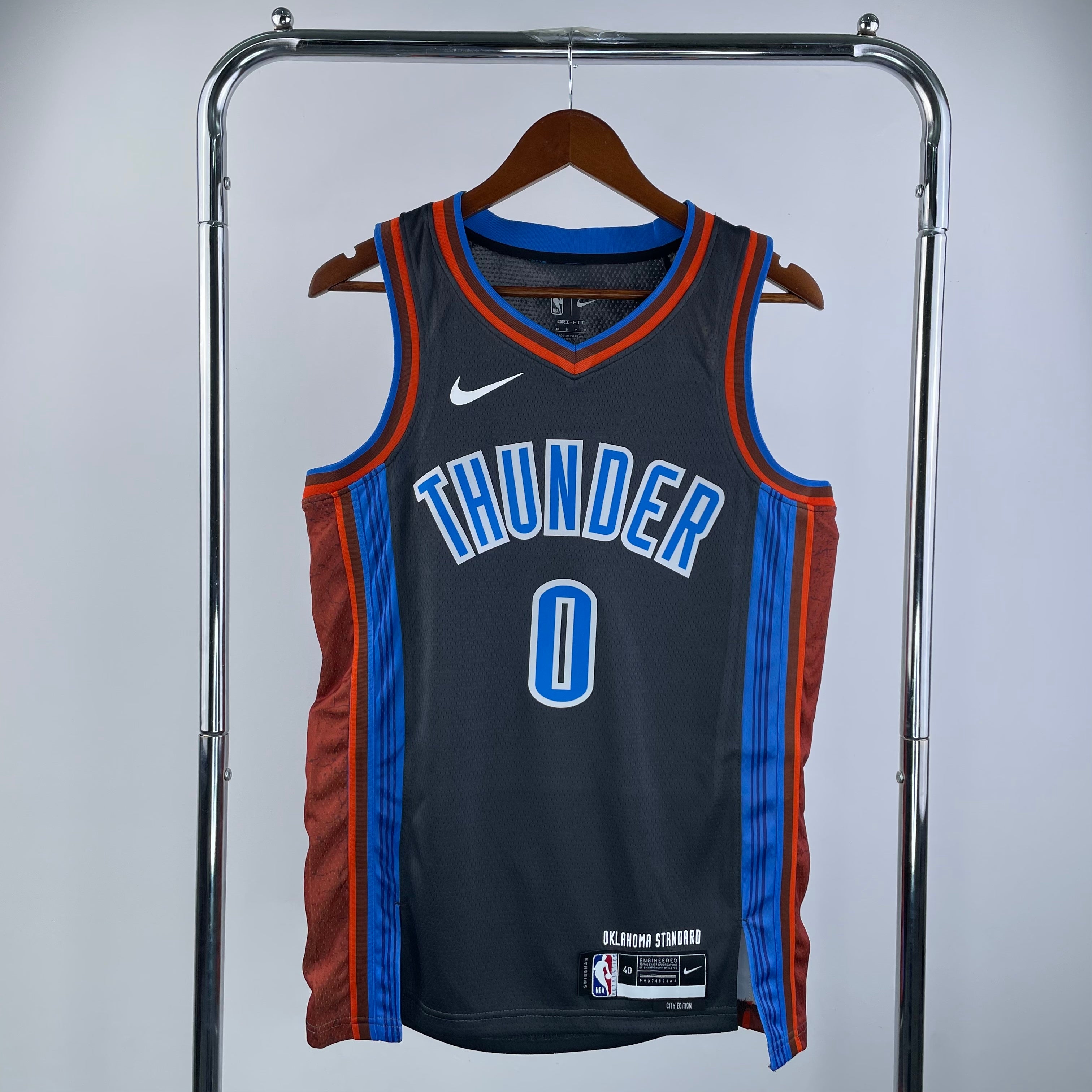Oklahoma City Thunder City Edition #0 Russell Westbrook (2022-23)