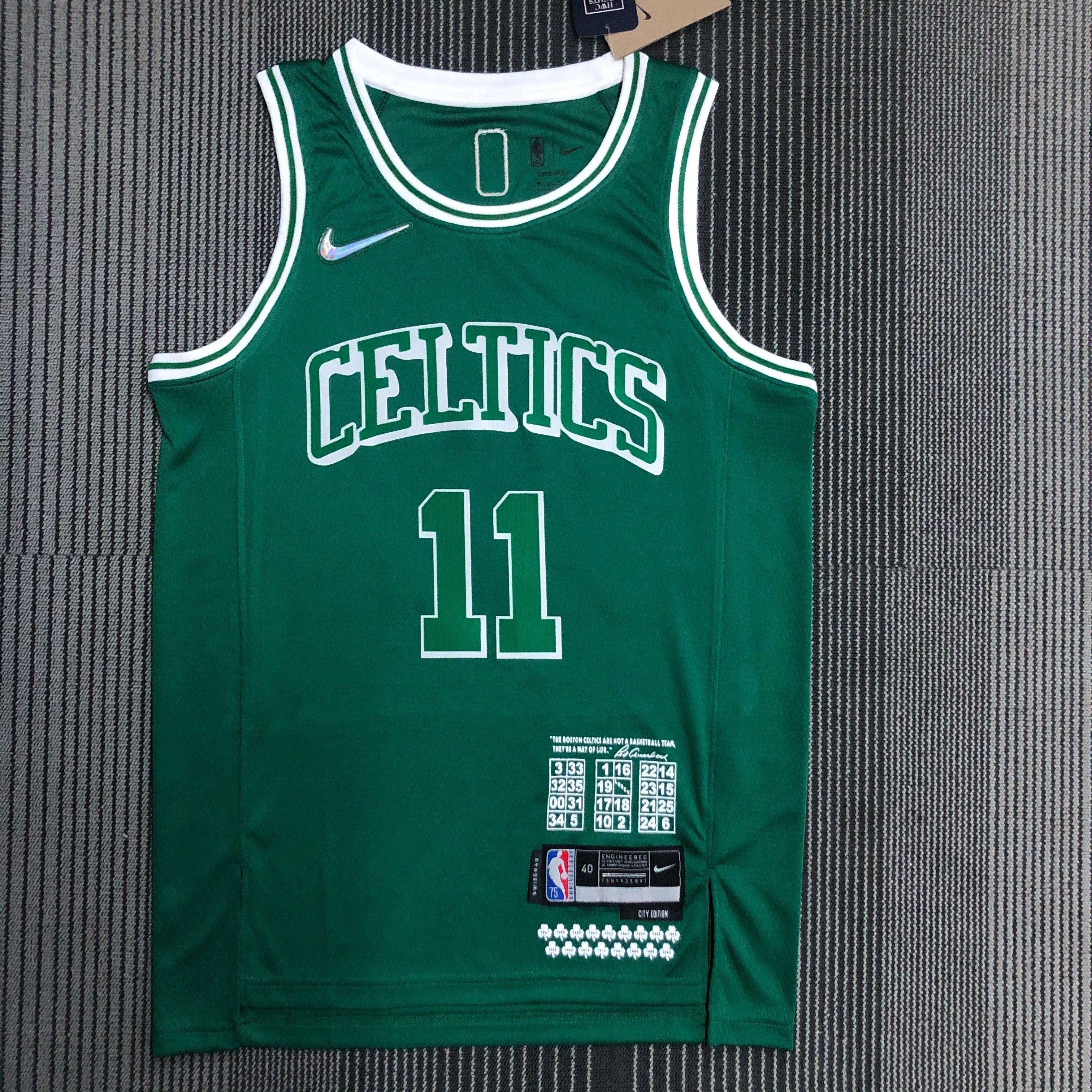 Boston Celtics City Edition #11 Kyrie Irving