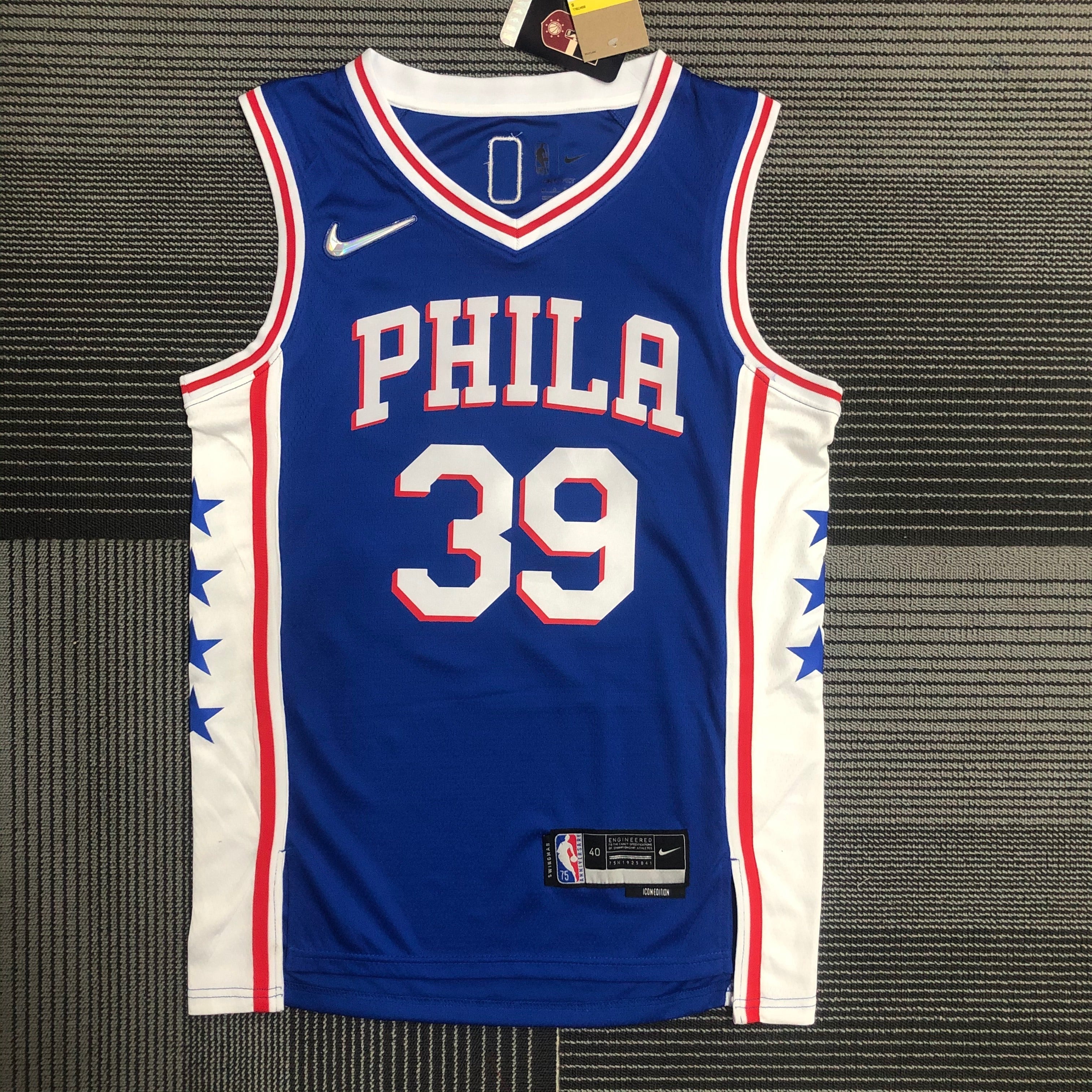 Philadelphia 76ers 75th Anniversary #39