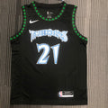 Minnesota Timberwolves Retro #21 Kevin Garnett